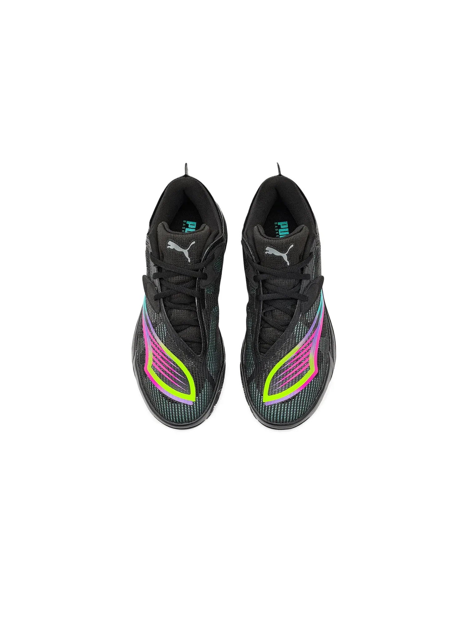 Баскетбольные кроссовки All-Pro Nitro 2 Core Puma — изображение 2 из 4, черный//серебристый