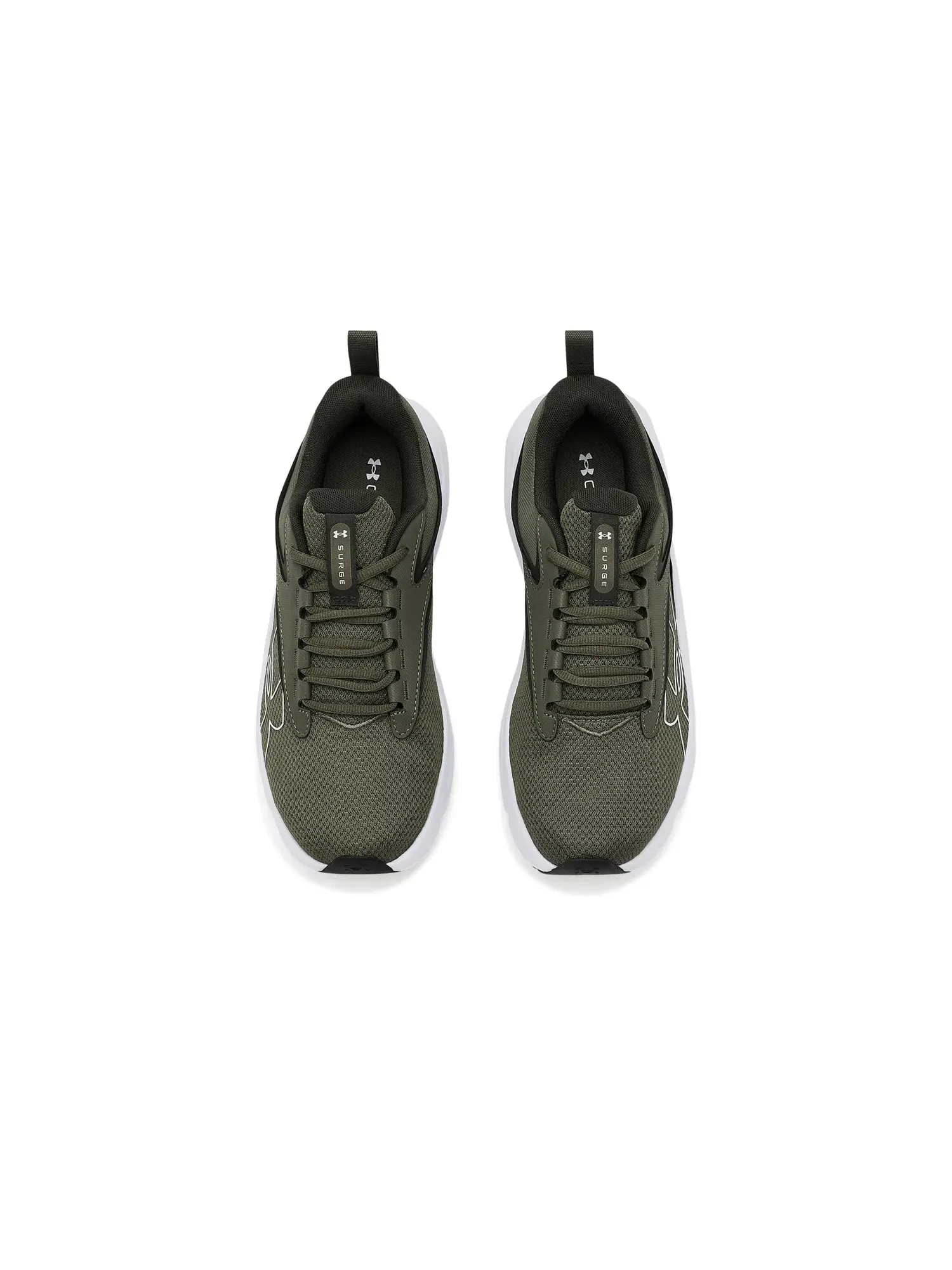 Кроссовки Surge 5 для бега Under Armour — изображение 2 из 4, зеленый/зеленый/белый