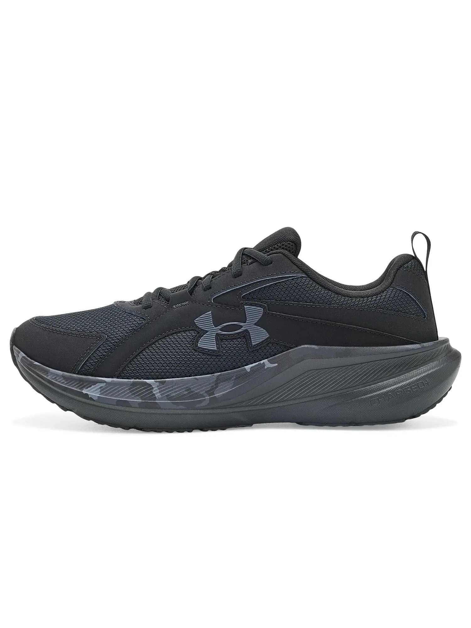 Кроссовки Assert 11 Camo Under Armour — изображение 4 из 4, черный/черный