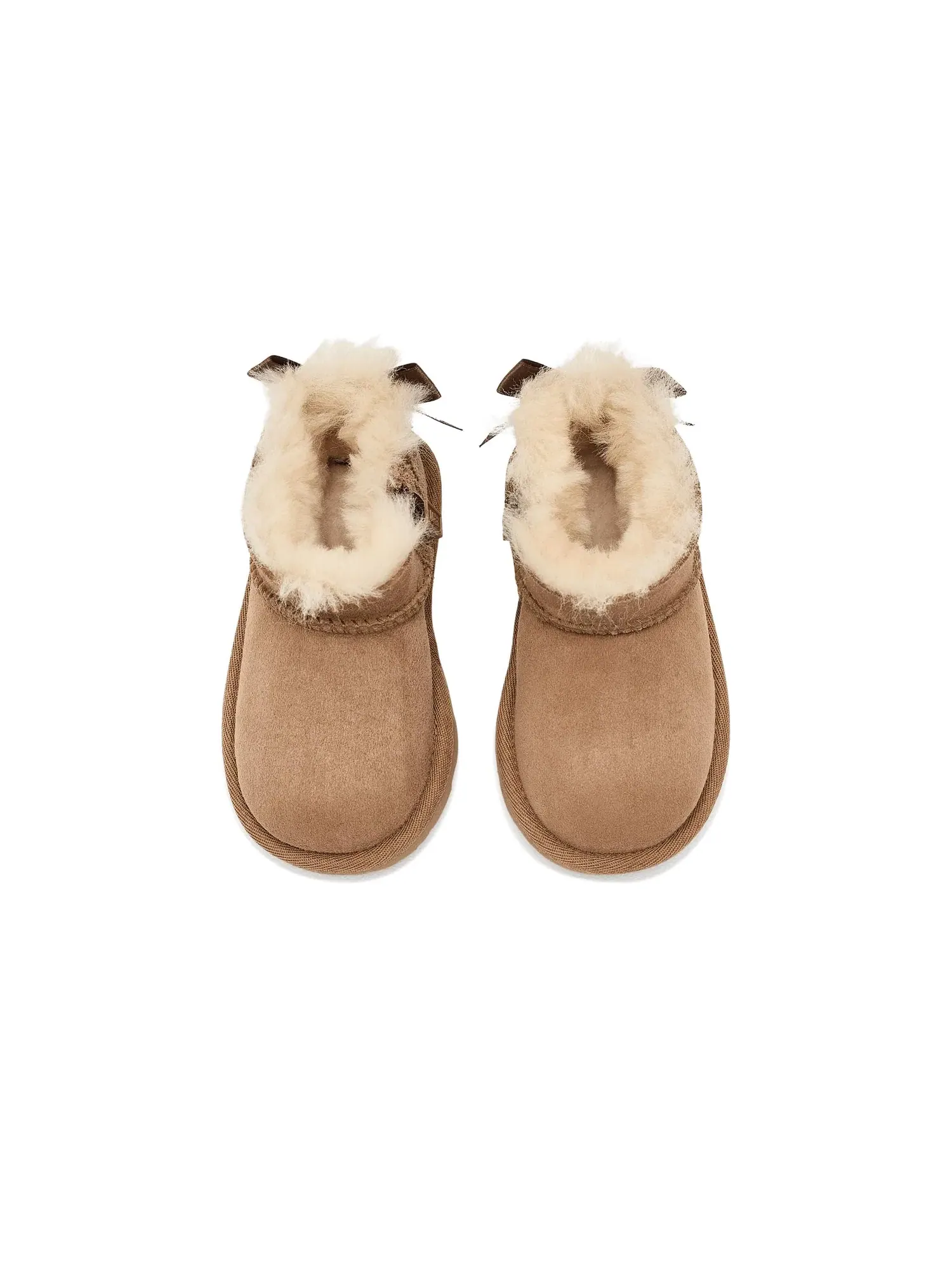 Ботинки Ultra Mini Bailey Bow (для малышей) Ugg Kids — изображение 2 из 4, орех