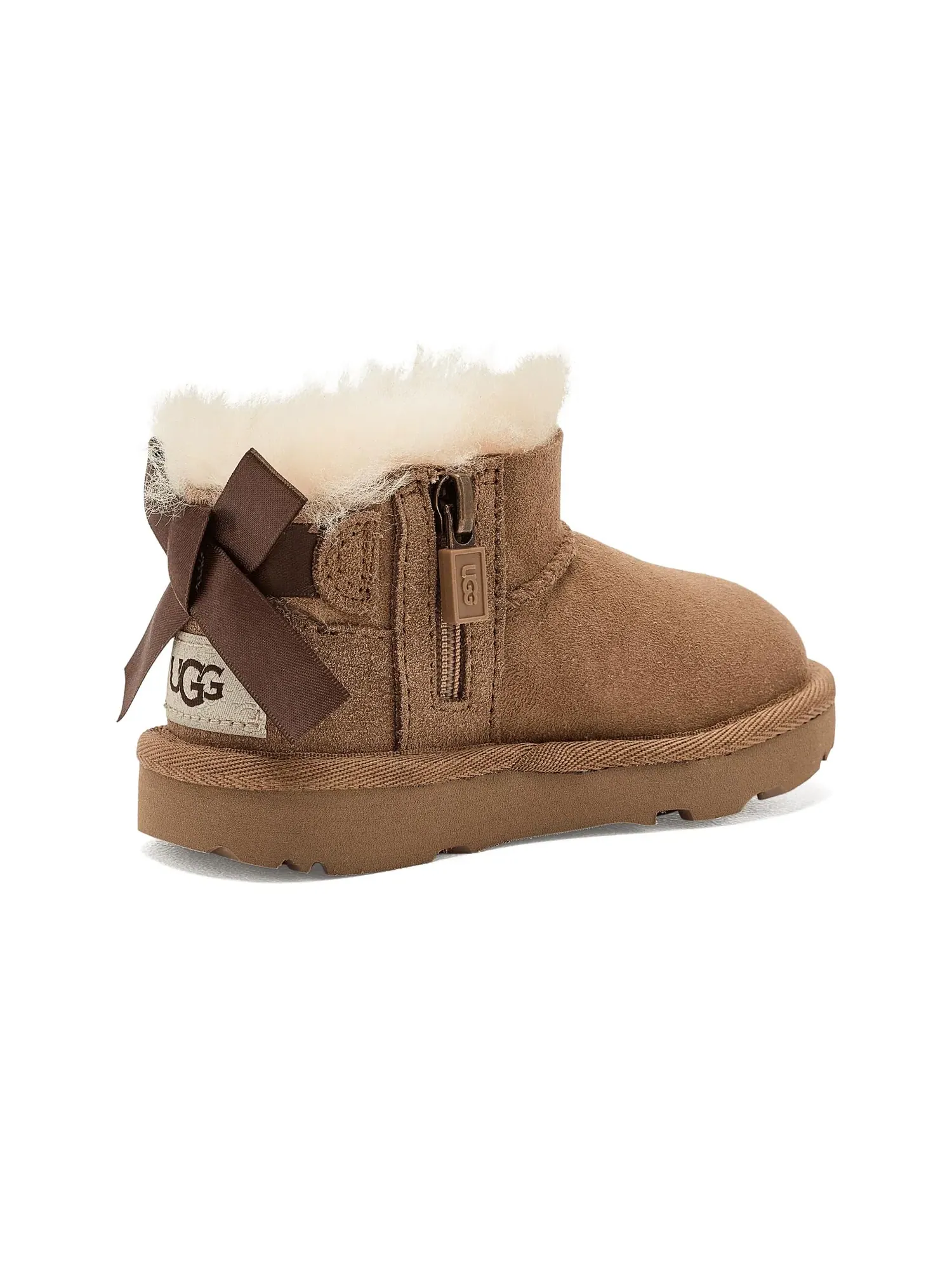 Ботинки Ultra Mini Bailey Bow (для малышей) Ugg Kids — изображение 3 из 4, орех