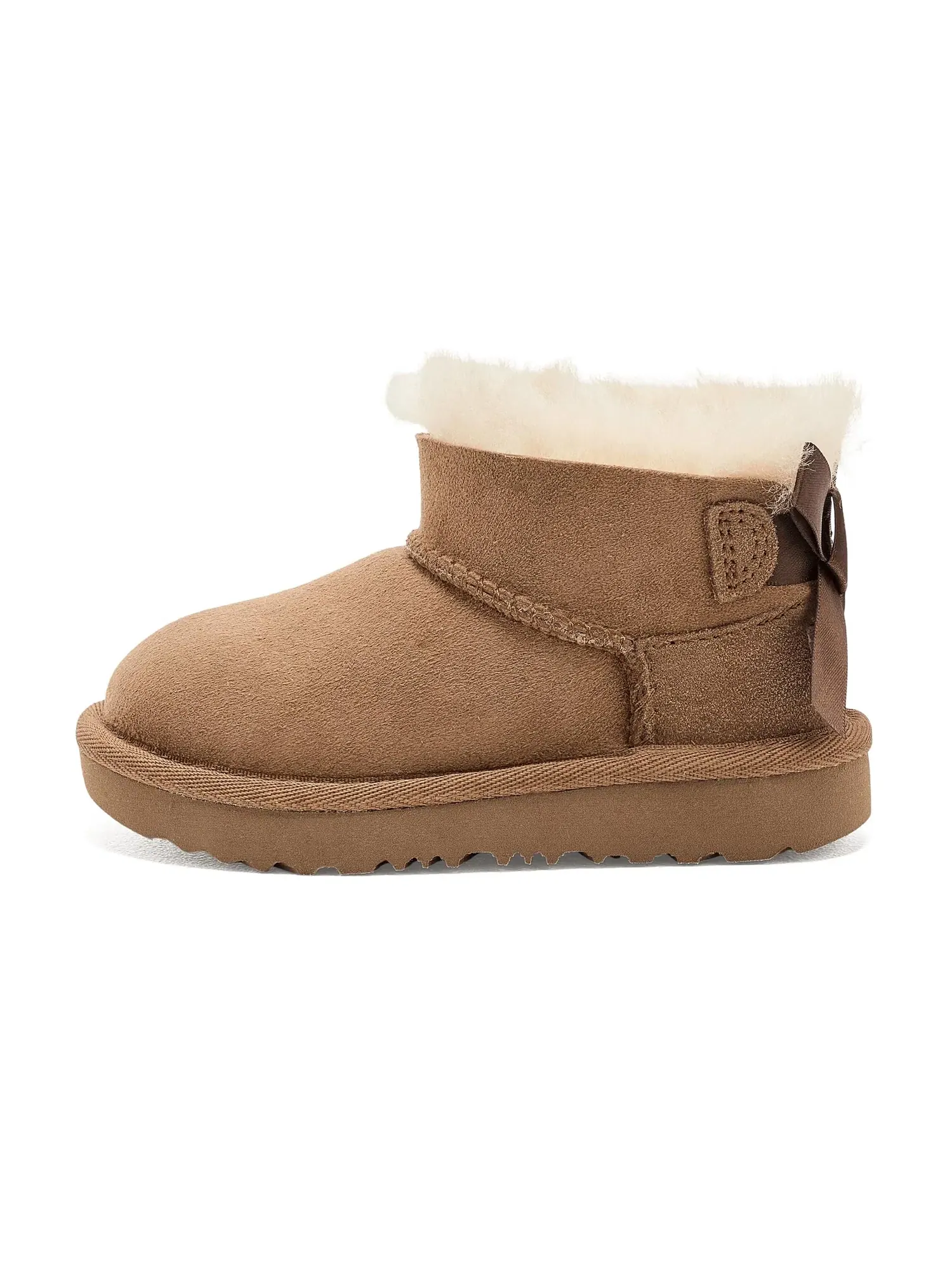 Ботинки Ultra Mini Bailey Bow (для малышей) Ugg Kids — изображение 4 из 4, орех