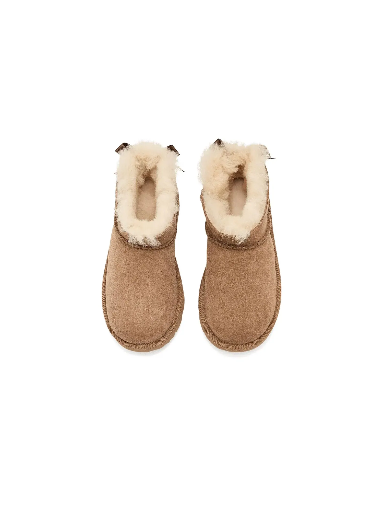 Ботинки Ultra Mini Bailey Bow (для маленьких и больших детей) Ugg Kids — изображение 2 из 4, орех