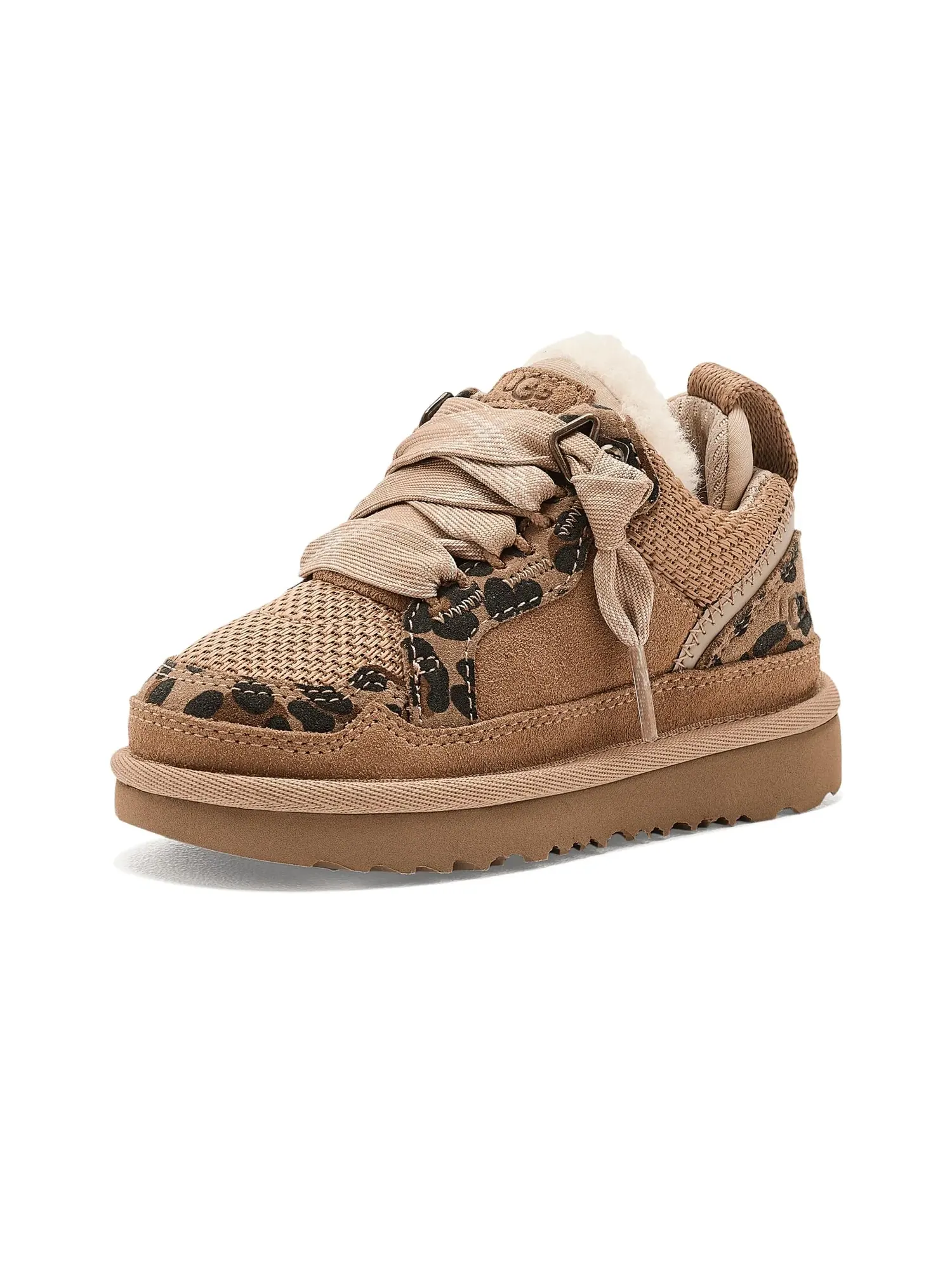Кроссовки Lowmel Spotted (для малышей) Ugg Kids — изображение 1 из 4, бежевый
