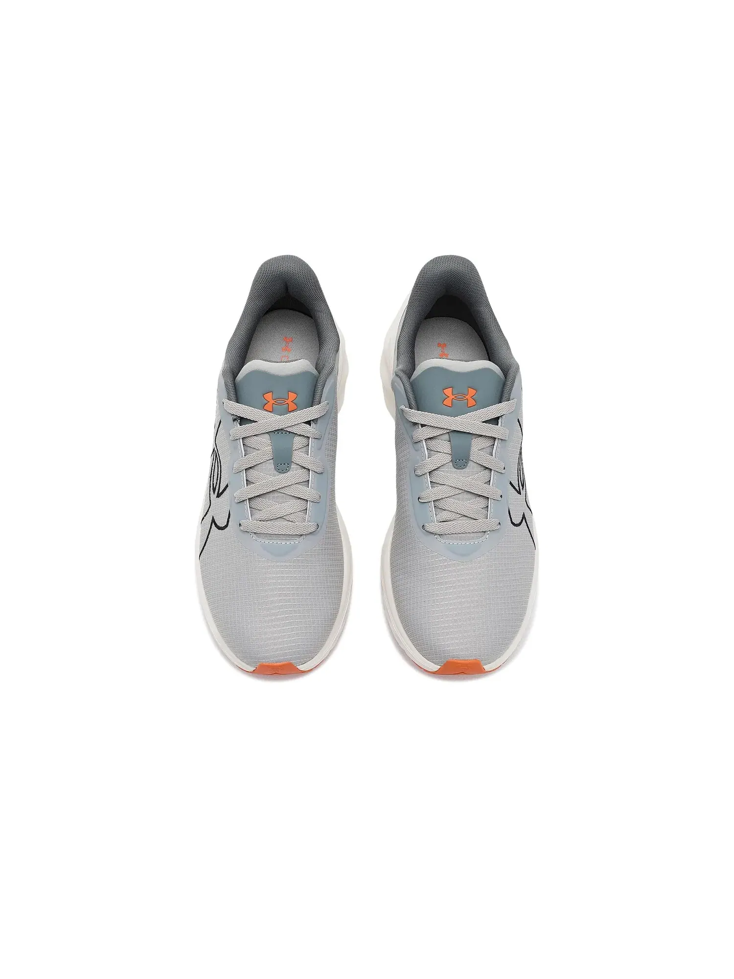 Беговые кроссовки Ascend с большим логотипом Under Armour — изображение 2 из 4, зеленый/черный