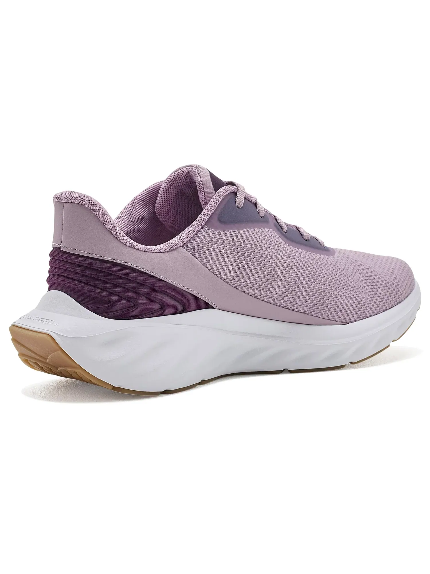 Беговые кроссовки Ascend с большим логотипом Under Armour — изображение 3 из 4, розовый/белый/фиолетовый