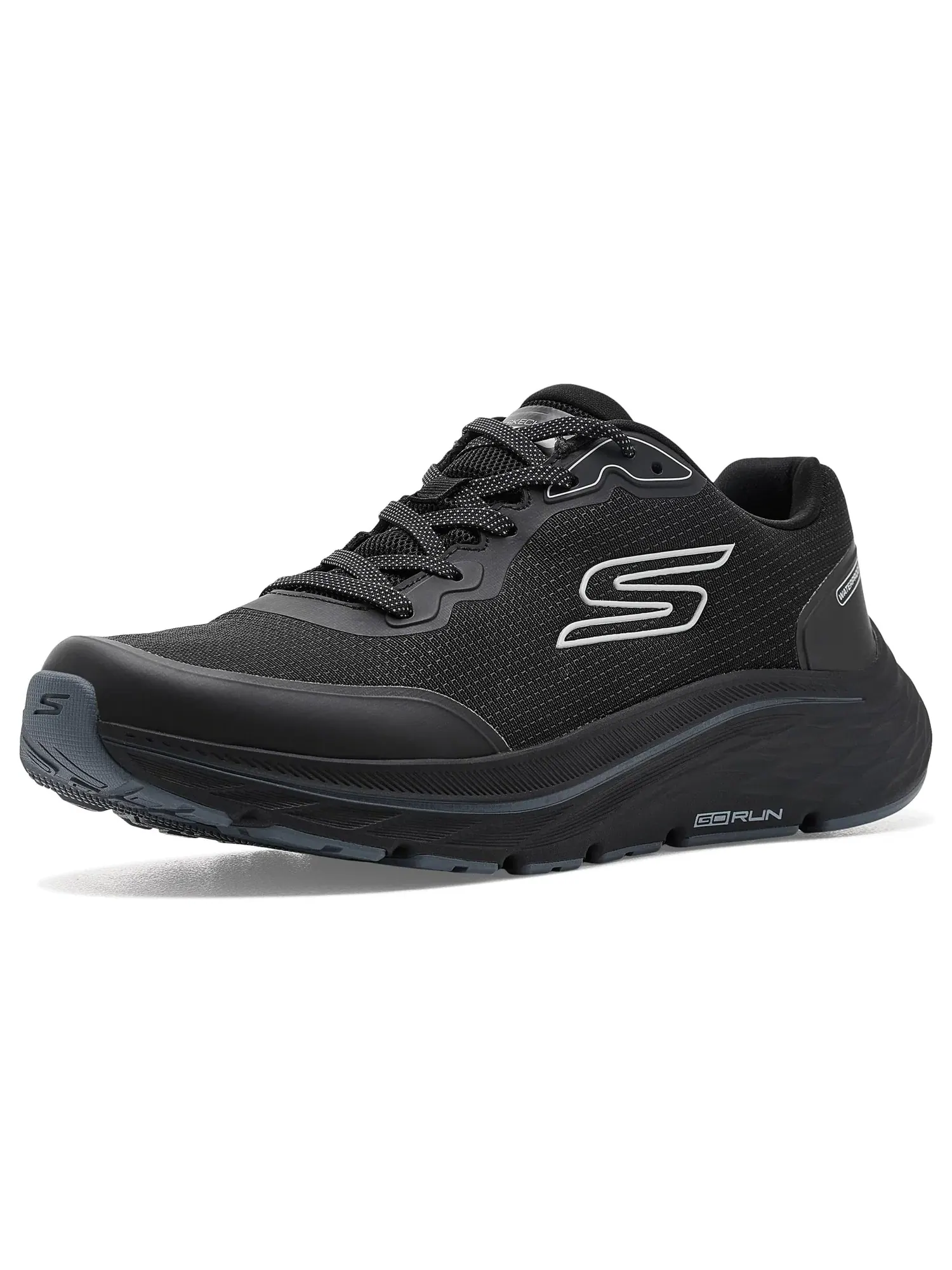 Водонепроницаемые кроссовки Go Run Consistent 3 Waterproof Skechers — изображение 1 из 4, черный