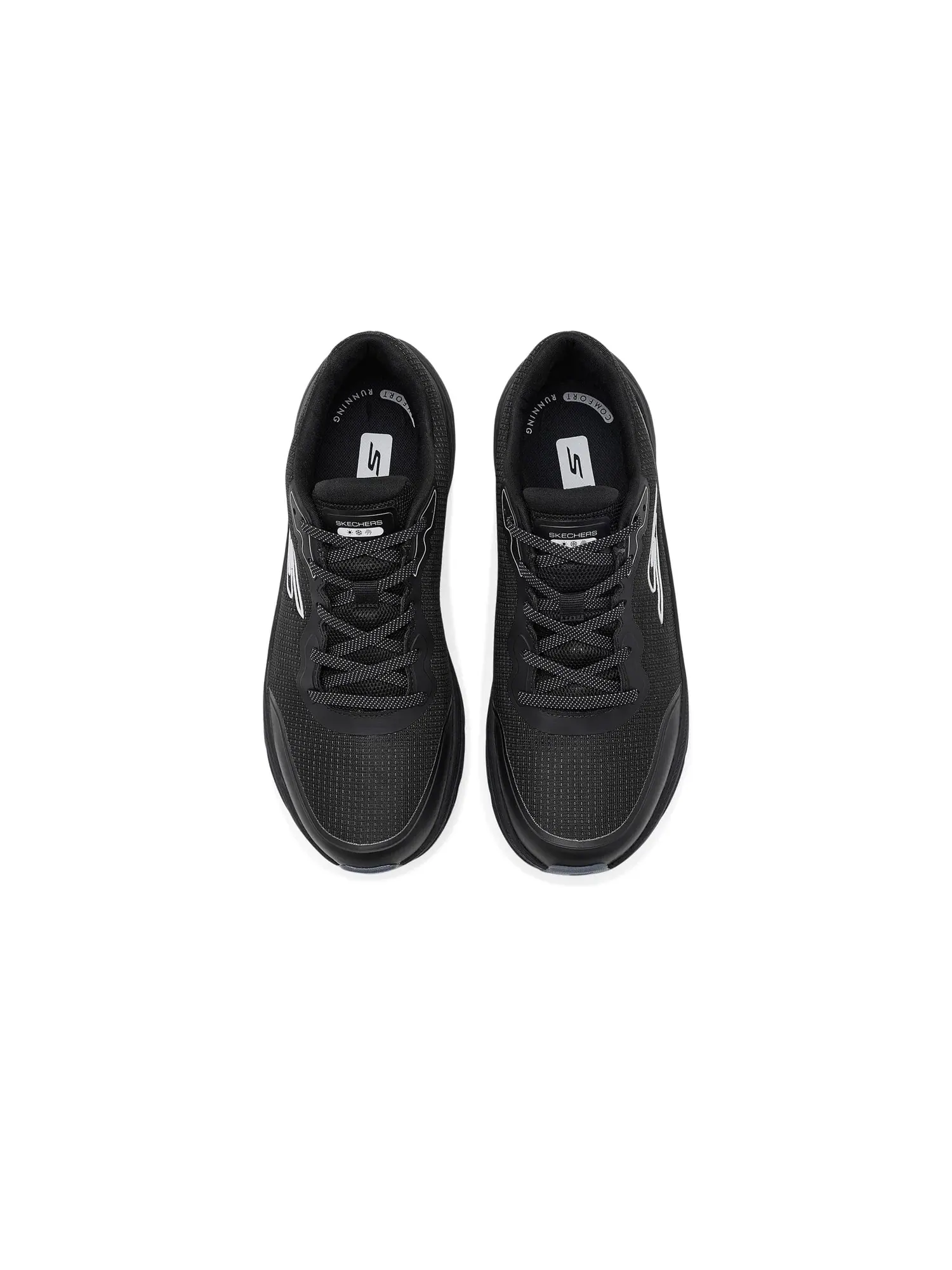 Водонепроницаемые кроссовки Go Run Consistent 3 Waterproof Skechers — изображение 2 из 4, черный
