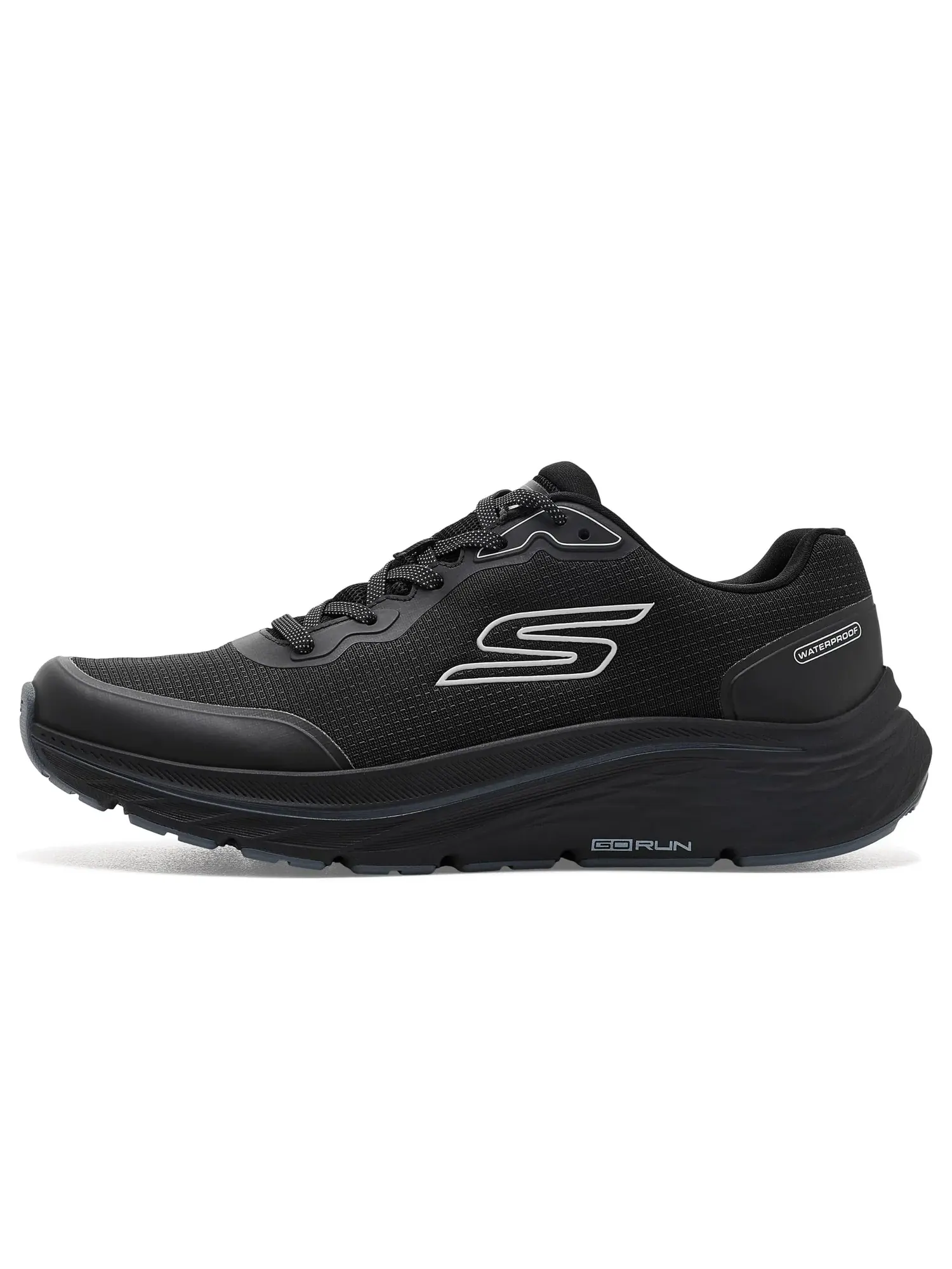 Водонепроницаемые кроссовки Go Run Consistent 3 Waterproof Skechers — изображение 4 из 4, черный