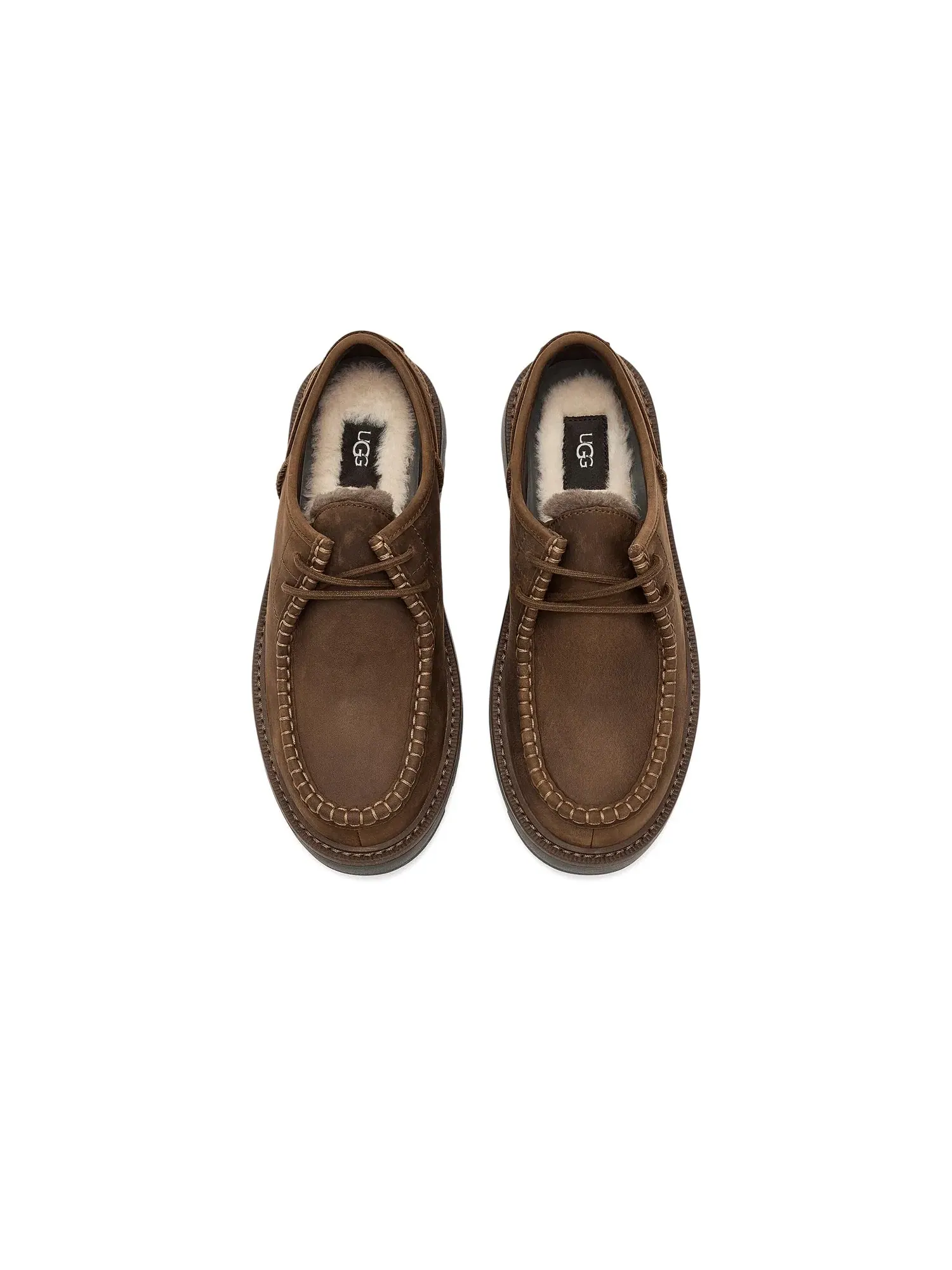 Кроссовки Loften Ugg — изображение 2 из 4, коричневый