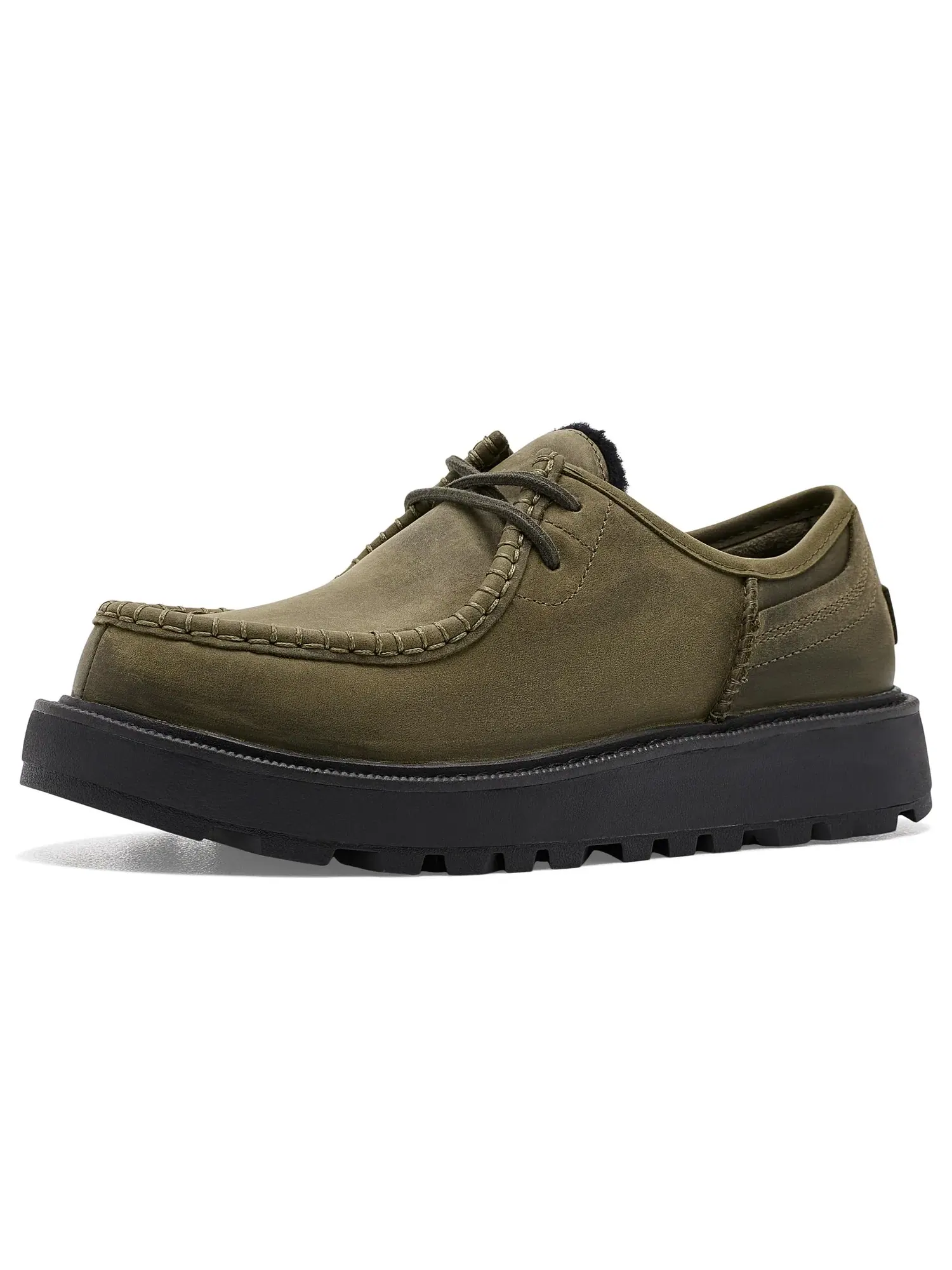 Кроссовки Loften Ugg — изображение 1 из 4, оливковый