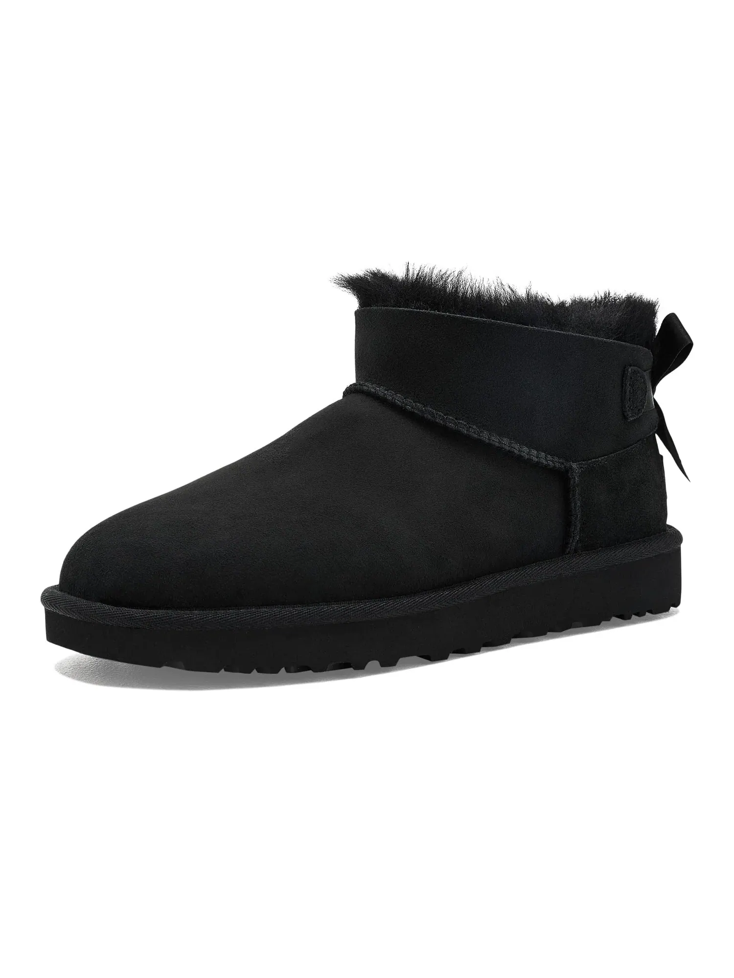 Ботинки Ultra Mini Bailey Bow Ugg — изображение 1 из 4, черный