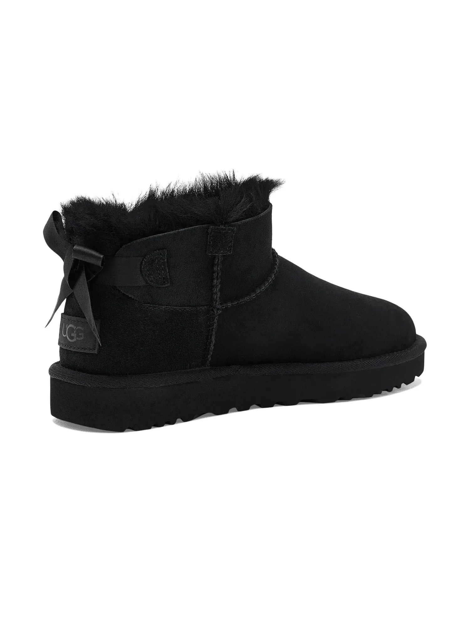 Ботинки Ultra Mini Bailey Bow Ugg — изображение 3 из 4, черный