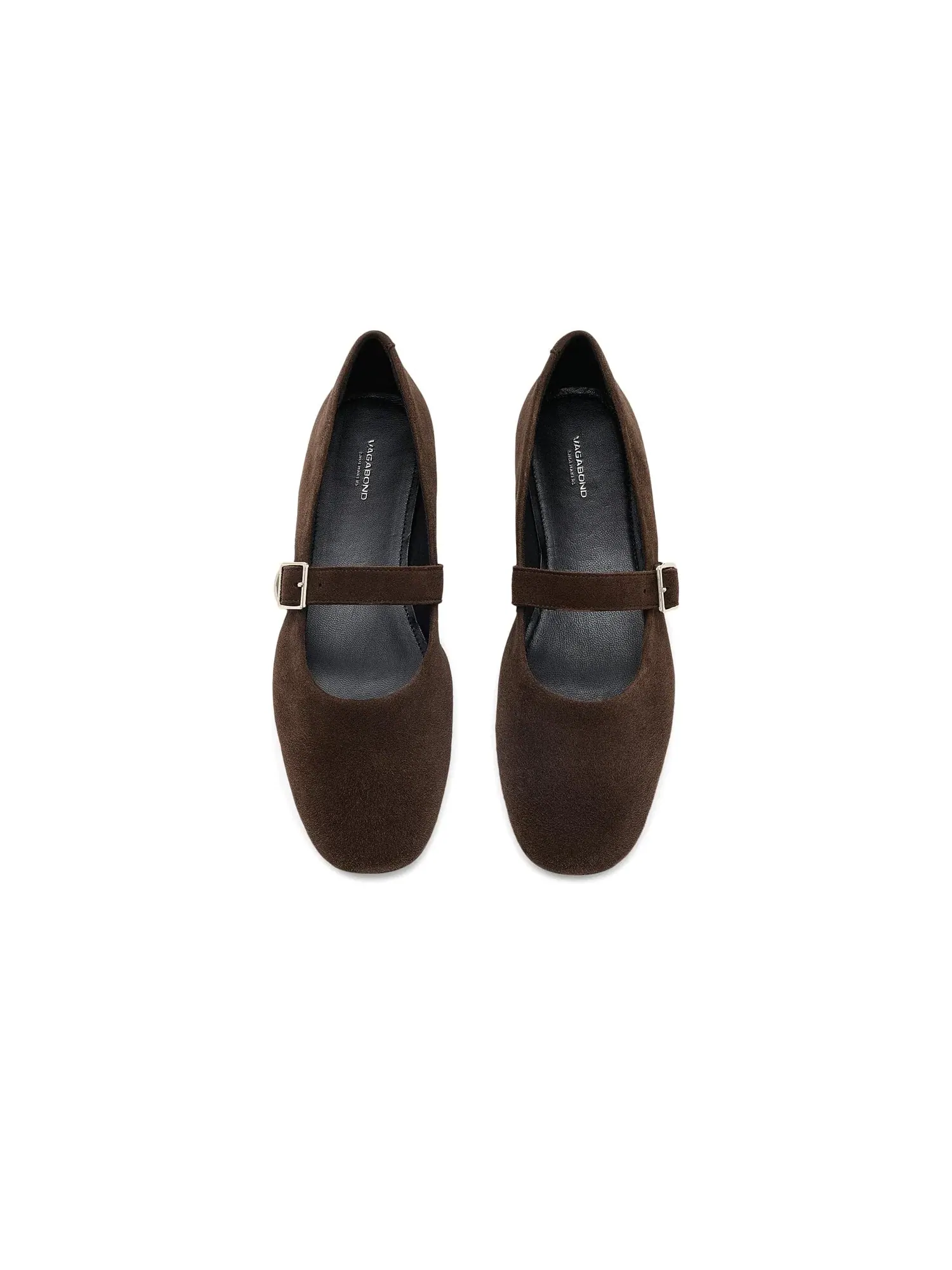 Балетки Jolin Suede Maryjane Flat Vagabond Shoemakers — изображение 2 из 4, коричневый