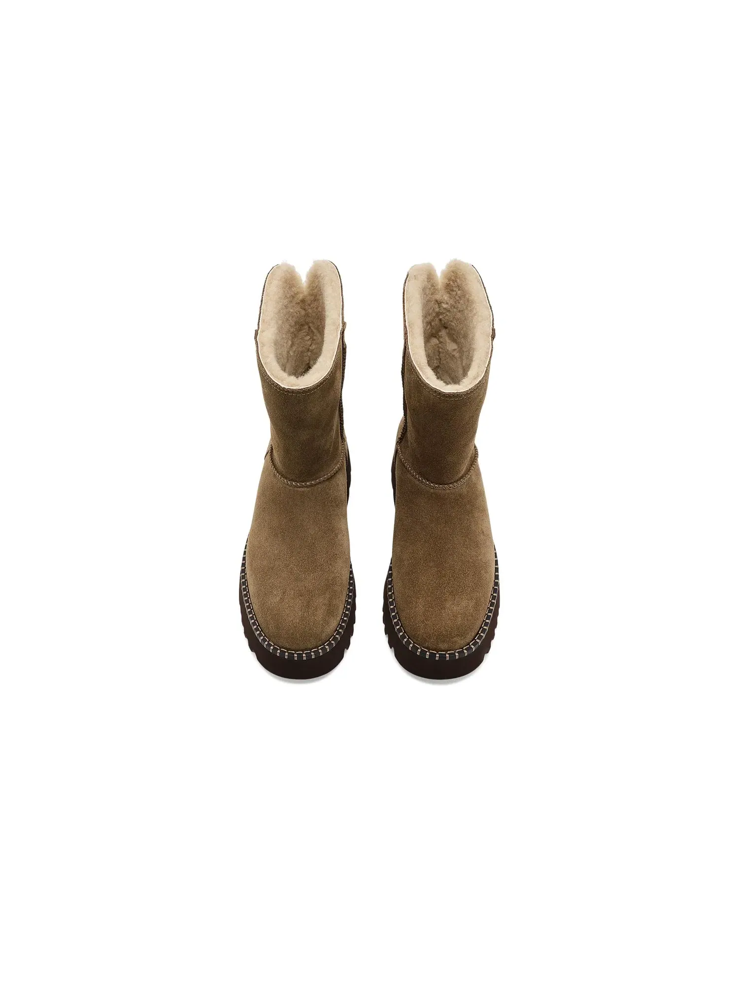 Короткие сапоги Uptowner Ugg — изображение 2 из 4, золотистый