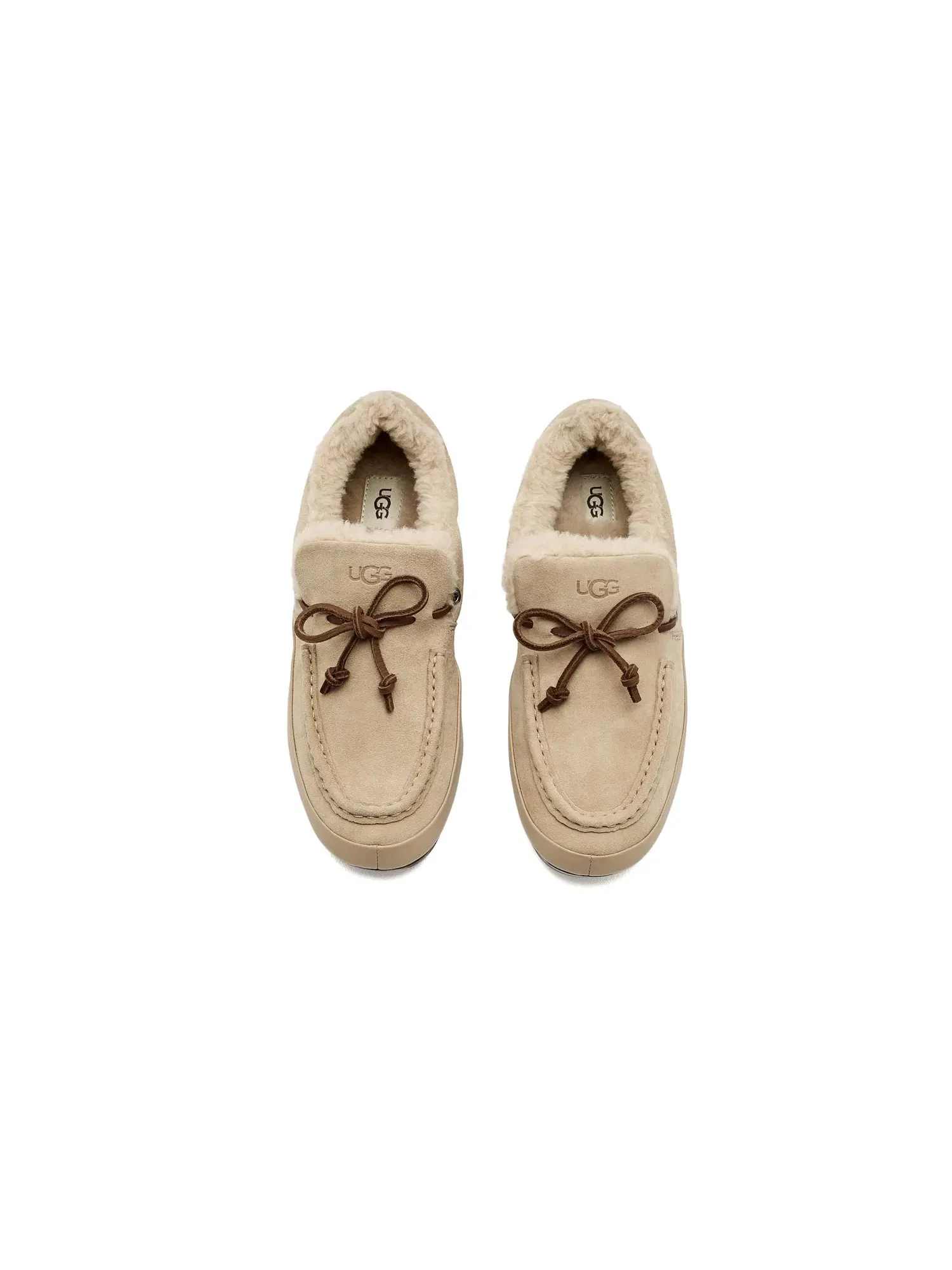 Лоферы без шнуровки Quill Slip-On Ugg — изображение 2 из 4, горчичный