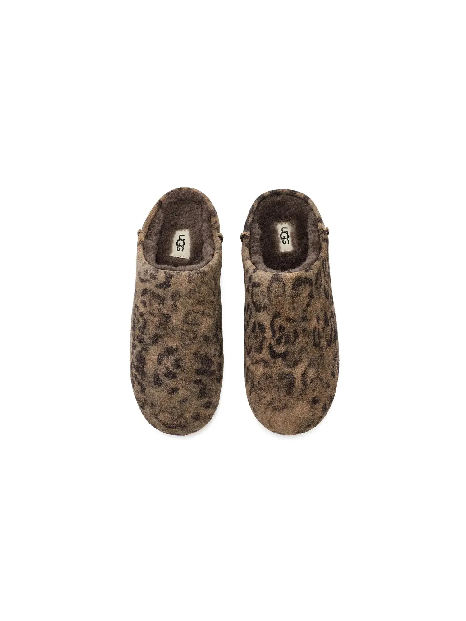 Тапочки Elea Spotted Slip-On Ugg — изображение 2 из 4, орех