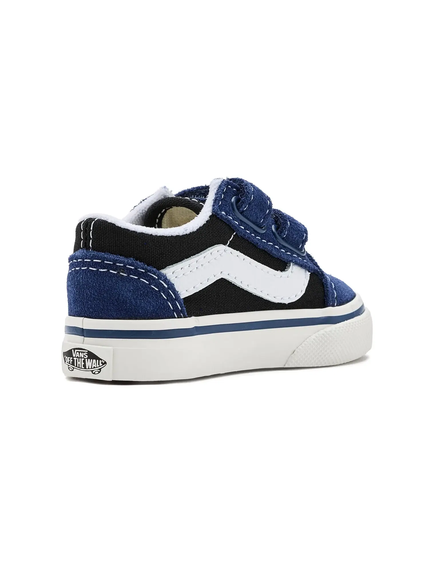 Кроссовки Old Skool V (для младенцев и малышей) Vans Kids — изображение 3 из 4, темно-синий/черный