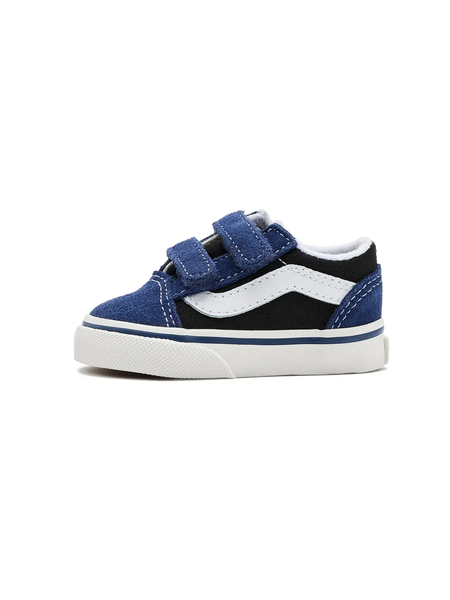 Кроссовки Old Skool V (для младенцев и малышей) Vans Kids — изображение 4 из 4, темно-синий/черный