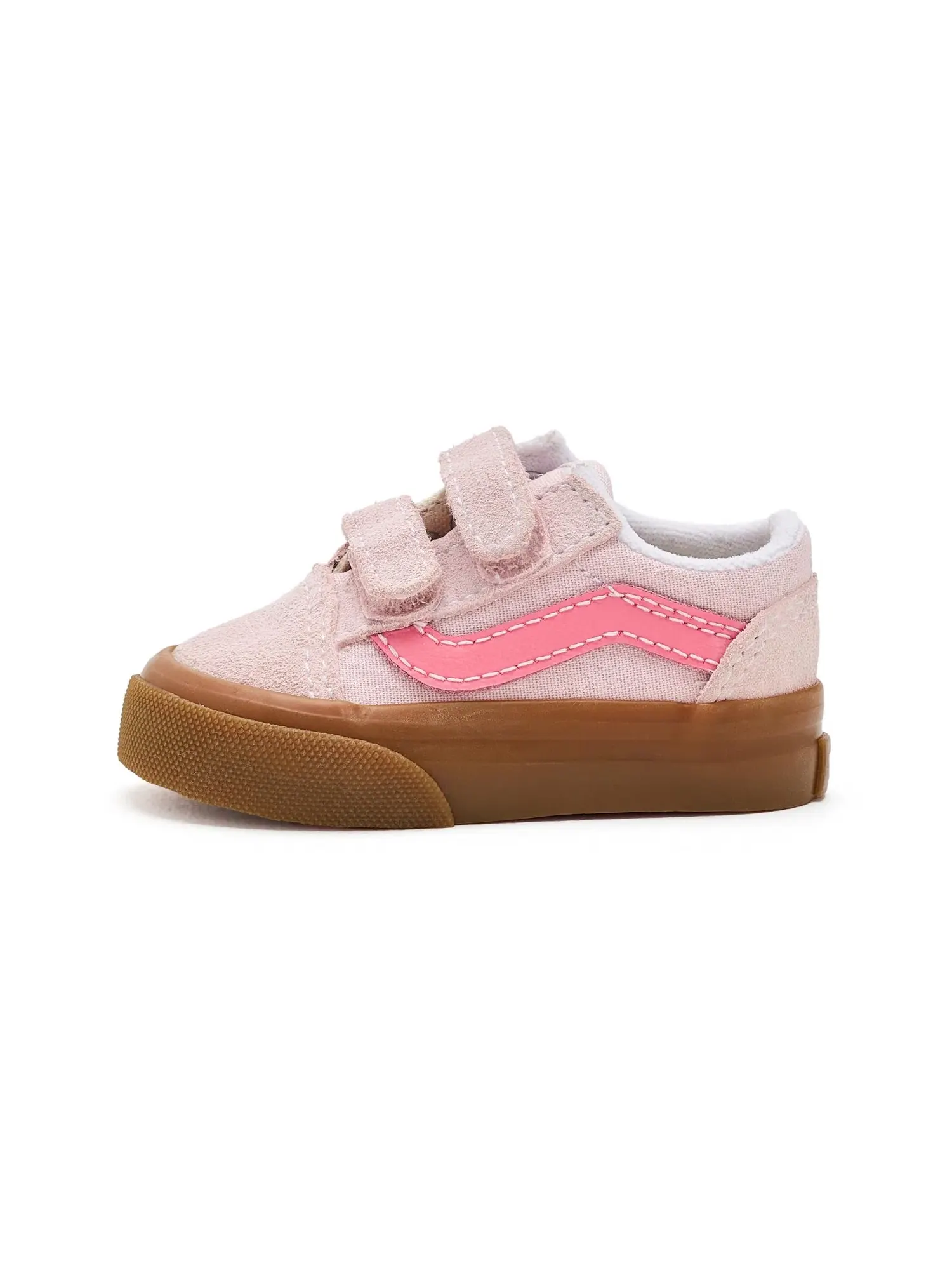 Кроссовки Old Skool V (для младенцев и малышей) Vans Kids — изображение 4 из 4, бледный розовый