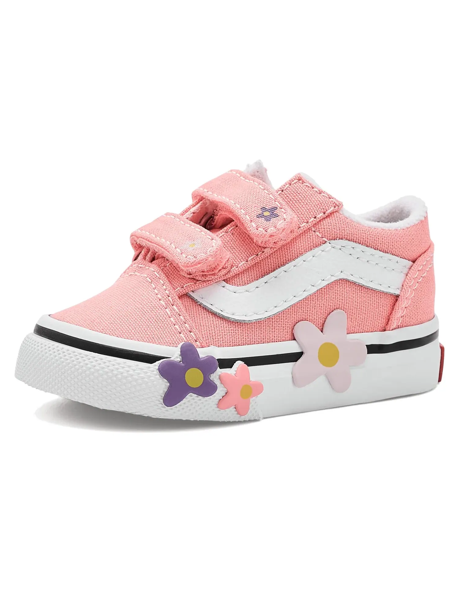 Кроссовки Old Skool V (для младенцев и малышей) Vans Kids — изображение 1 из 4, розовый