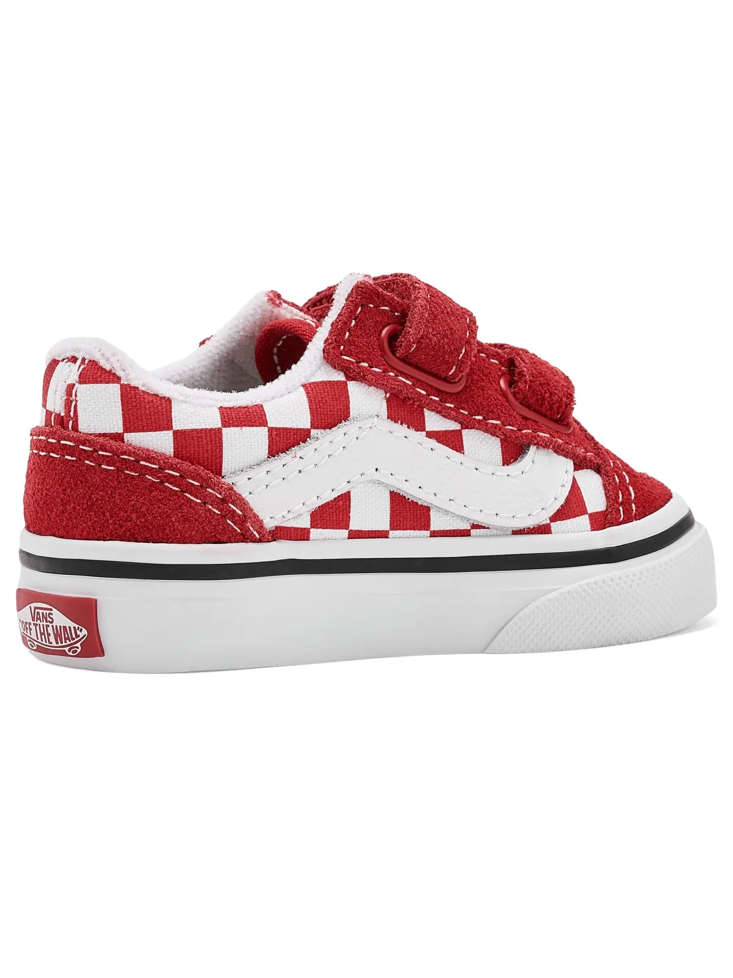 Кроссовки Old Skool V (для младенцев и малышей) Vans Kids — изображение 2 из 4, красный