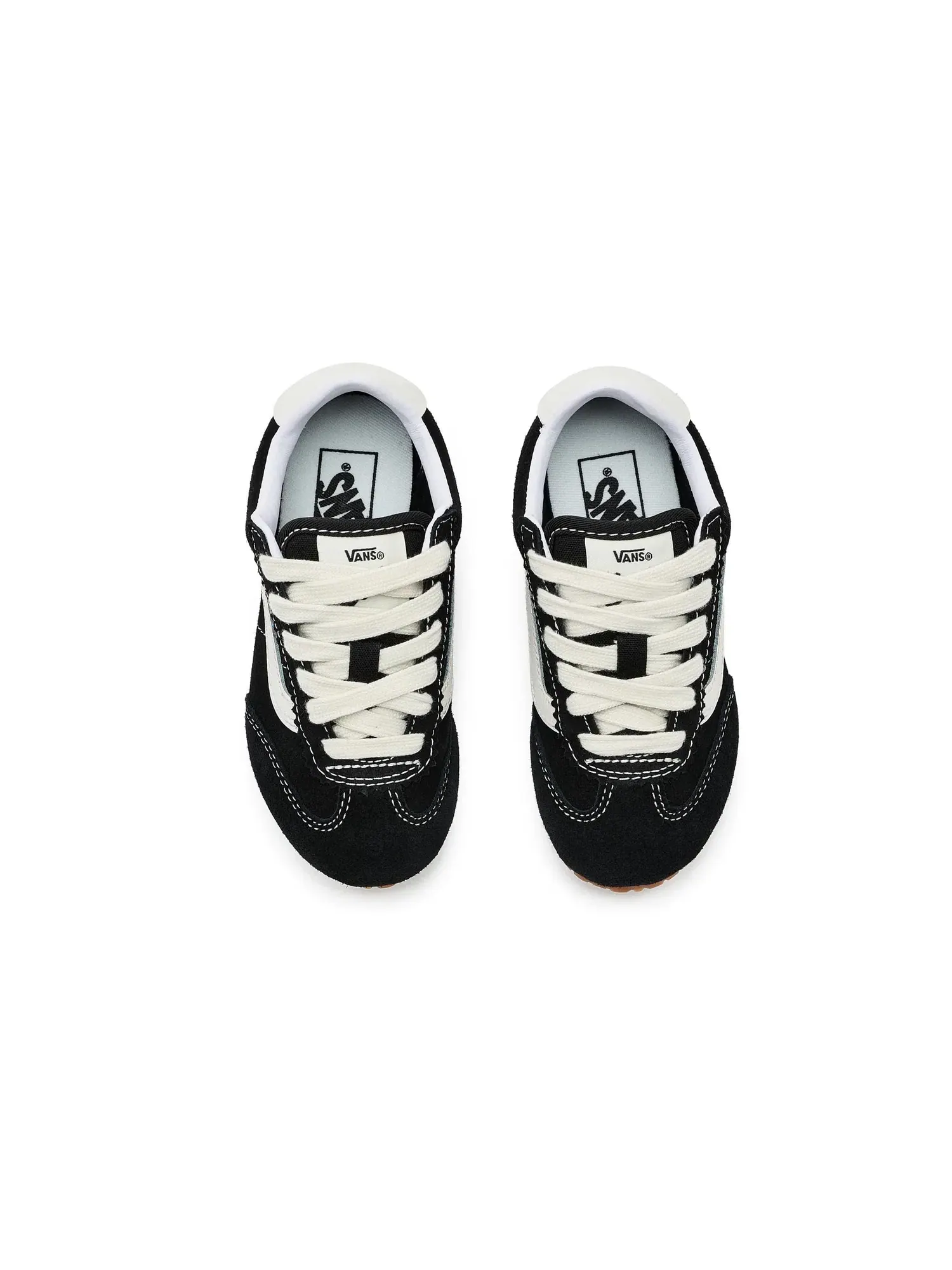 Кроссовки Super Lowpro (для маленьких детей) Vans Kids — изображение 2 из 4, черный