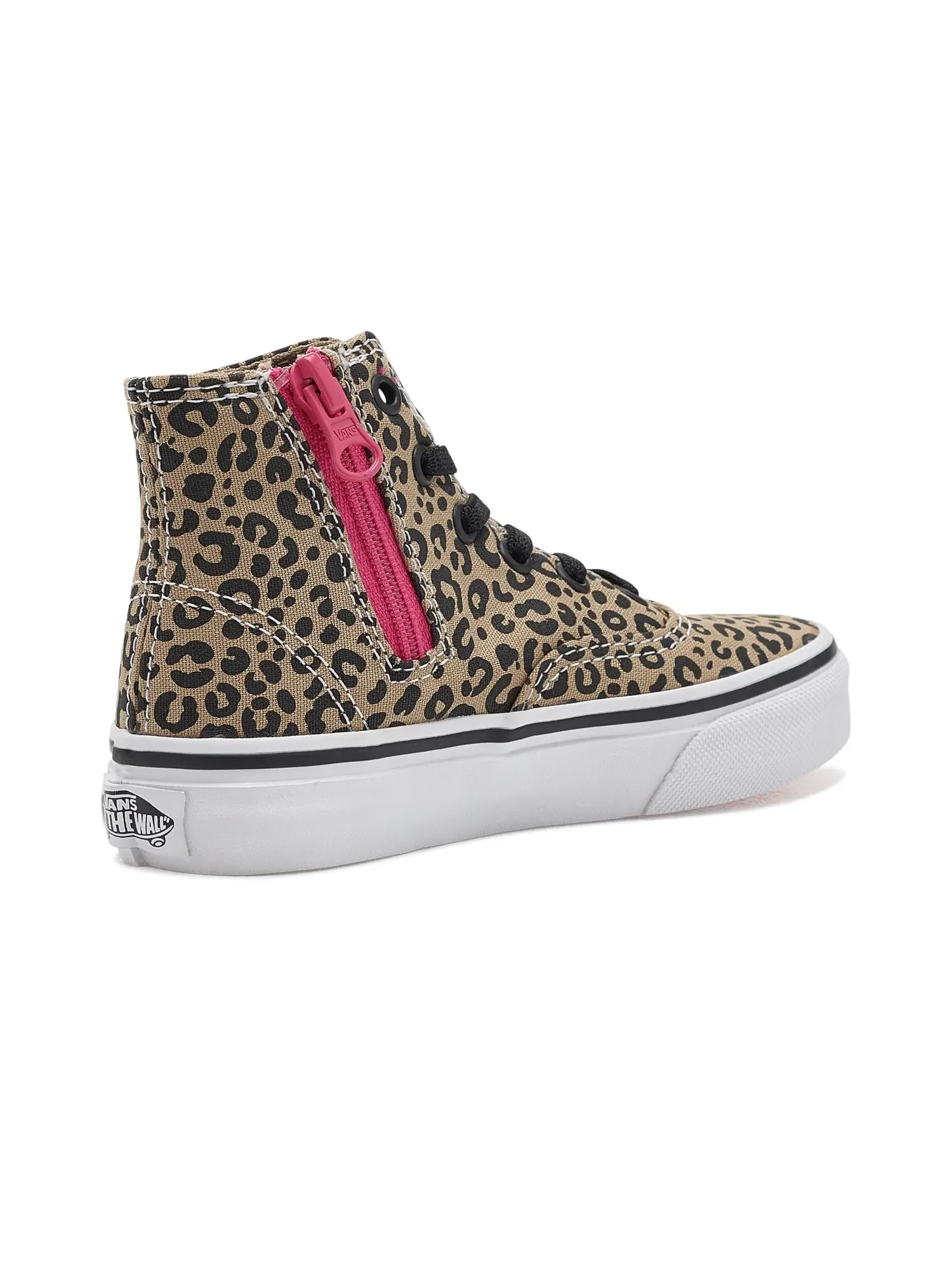 Кроссовки Authentic Hi 2.0 Zip (для маленьких детей) Vans Kids — изображение 3 из 4, розовый