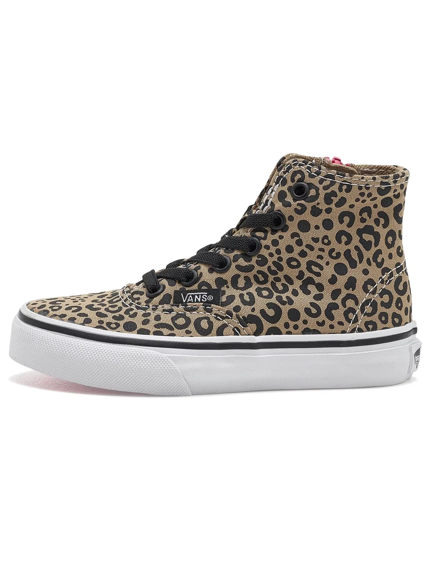 Кроссовки Authentic Hi 2.0 Zip (для маленьких детей) Vans Kids — изображение 4 из 4, розовый