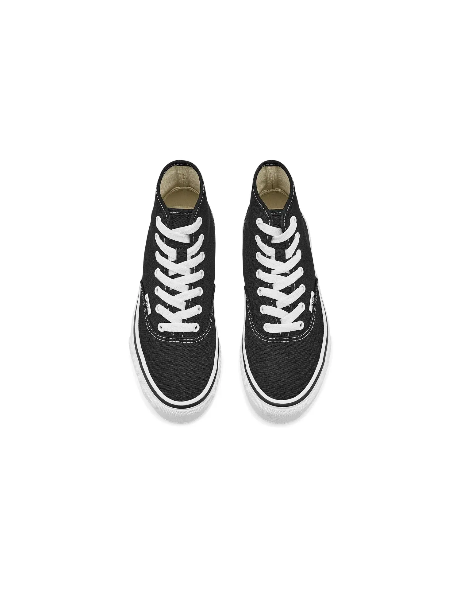 Кроссовки Authentic Hi 2.0 (для больших детей) Vans Kids — изображение 2 из 4, черный/белый