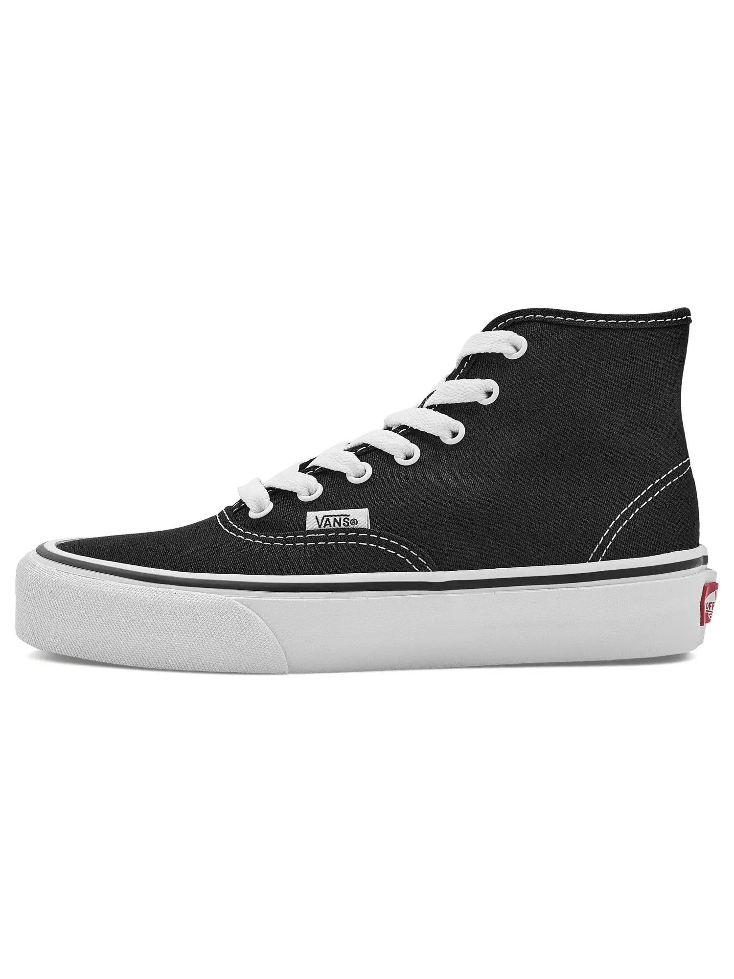 Кроссовки Authentic Hi 2.0 (для больших детей) Vans Kids — изображение 4 из 4, черный/белый