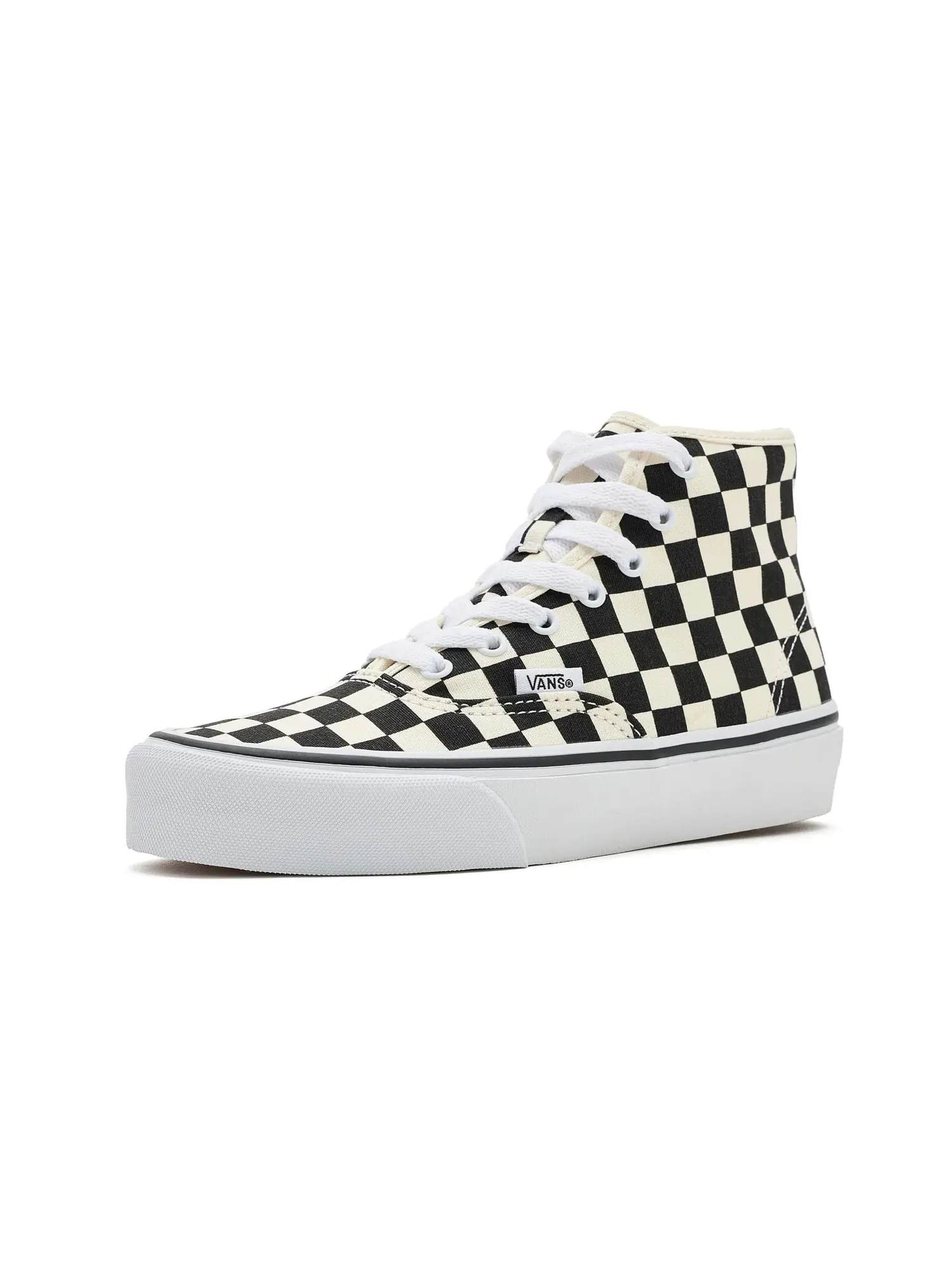Кроссовки Authentic Hi 2.0 (для больших детей) Vans Kids — изображение 1 из 4, черный/белый