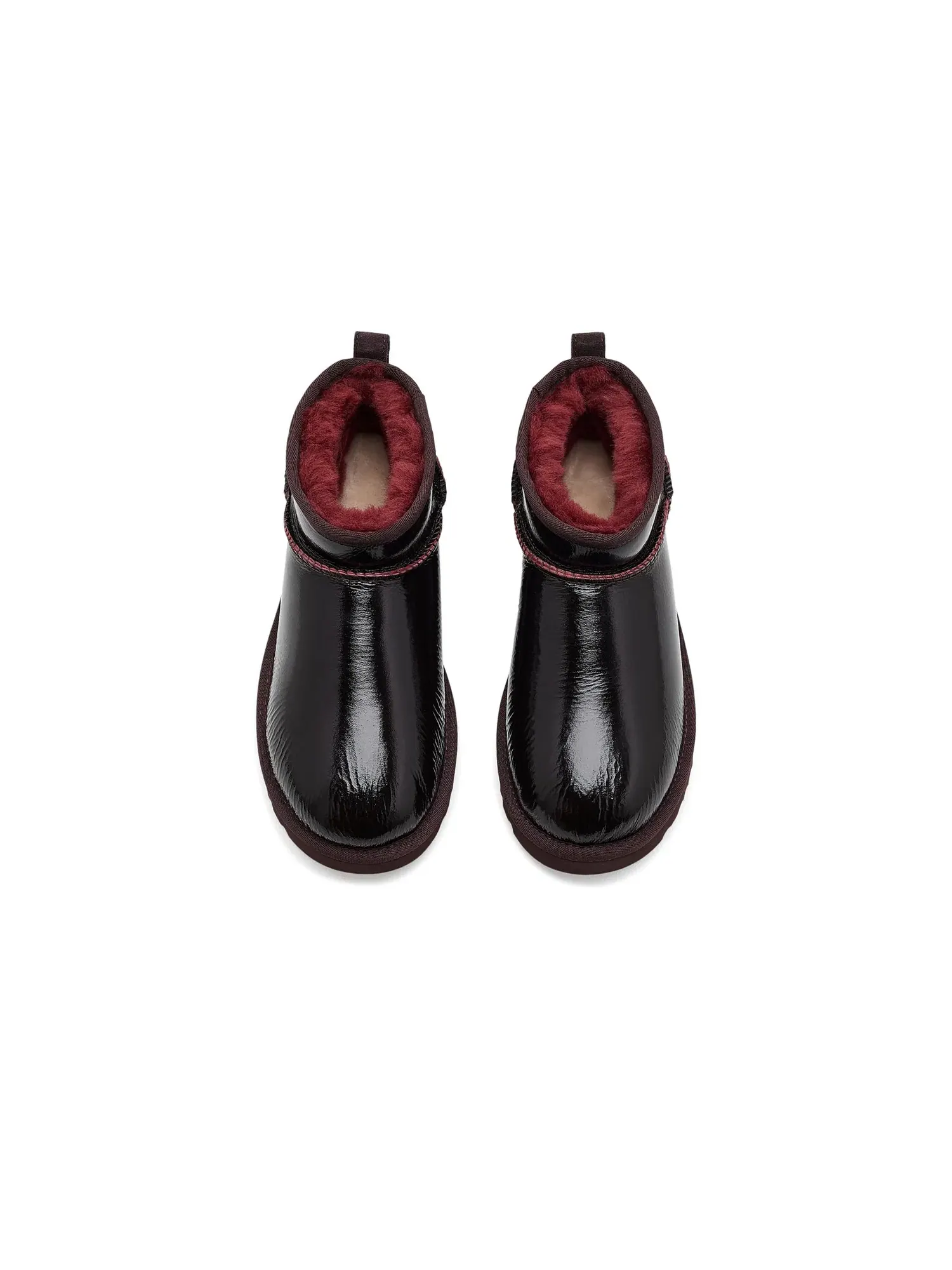 Ботинки Classic Ultra Mini Crinkle Ugg — изображение 2 из 4, коричневый