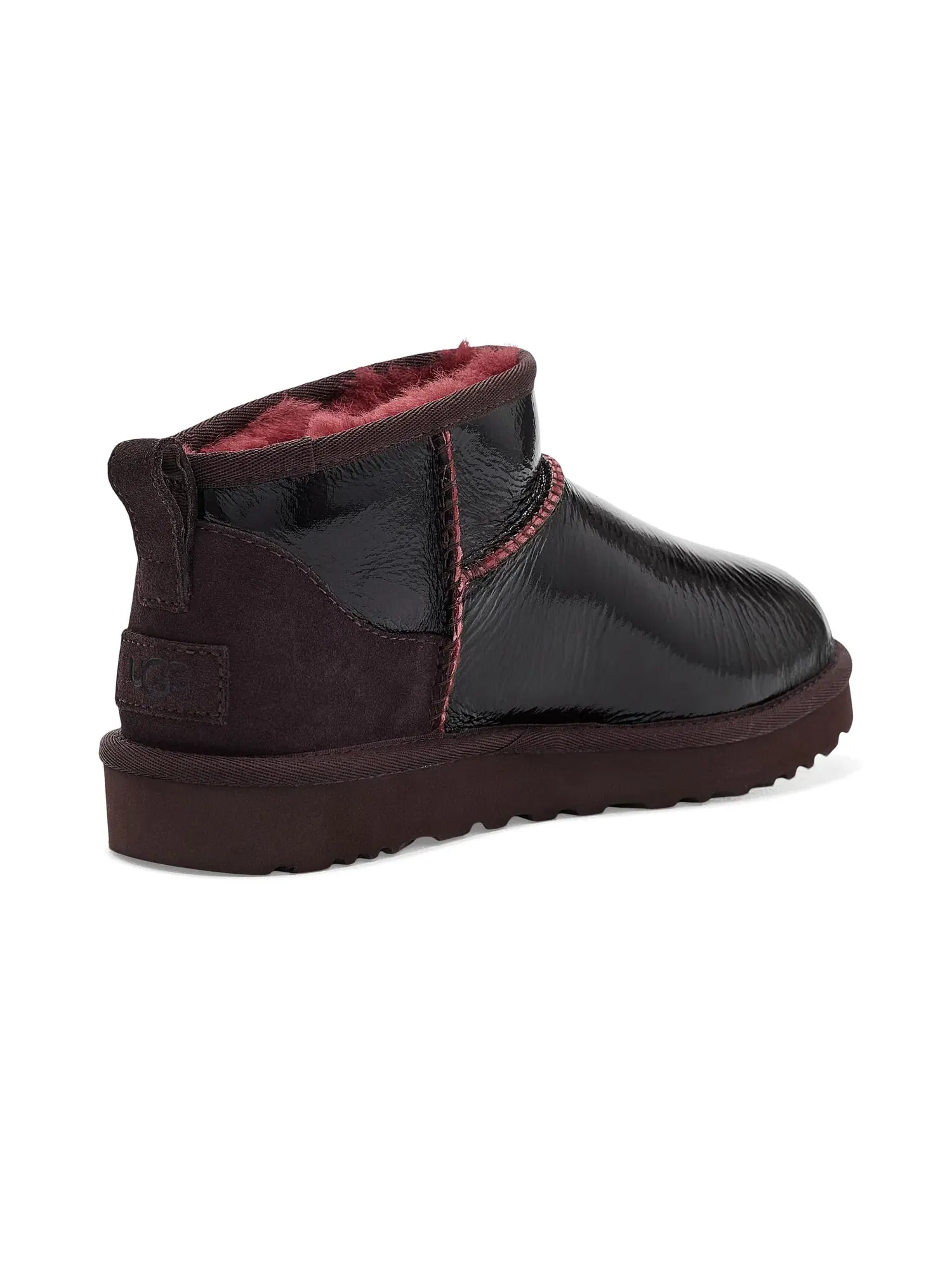 Ботинки Classic Ultra Mini Crinkle Ugg — изображение 3 из 4, коричневый