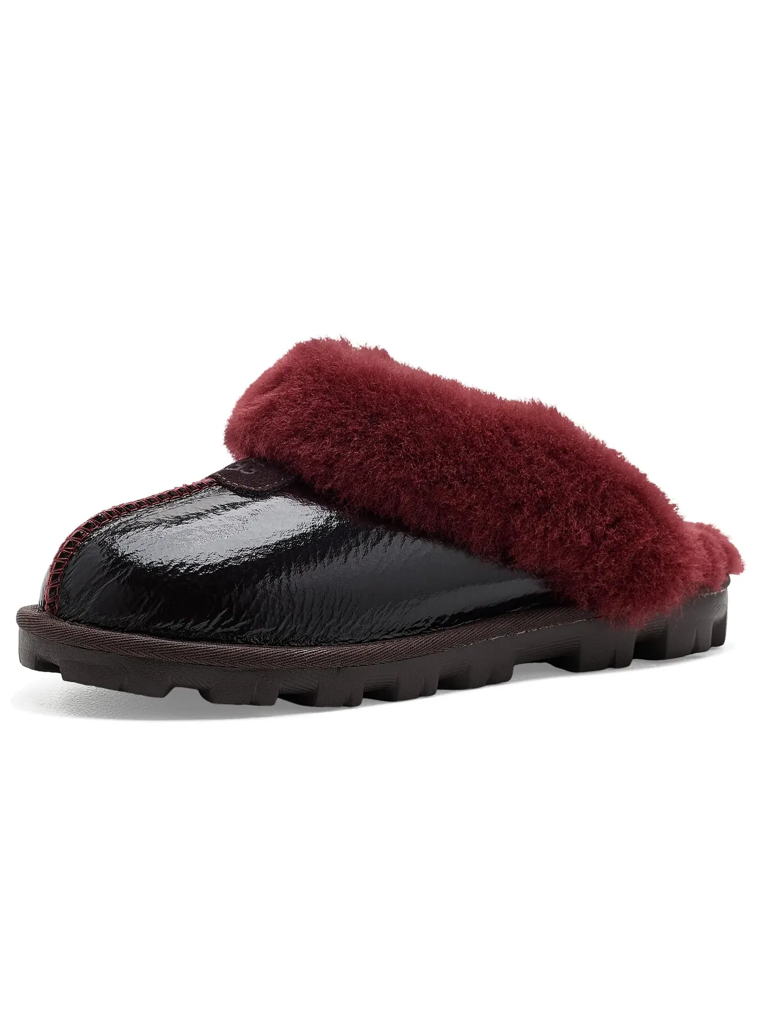 Тапочки Coquette Crinkle Ugg — изображение 1 из 4, коричневый