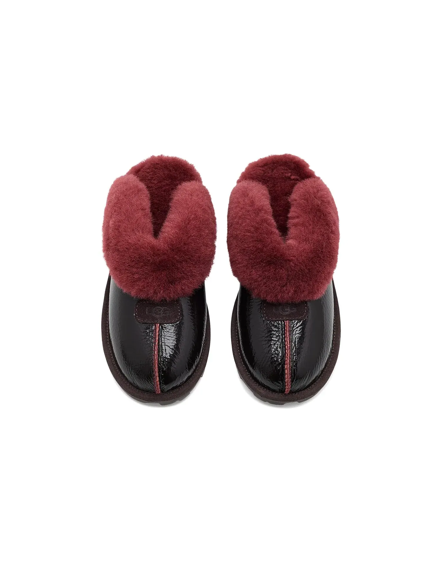 Тапочки Coquette Crinkle Ugg — изображение 2 из 4, коричневый