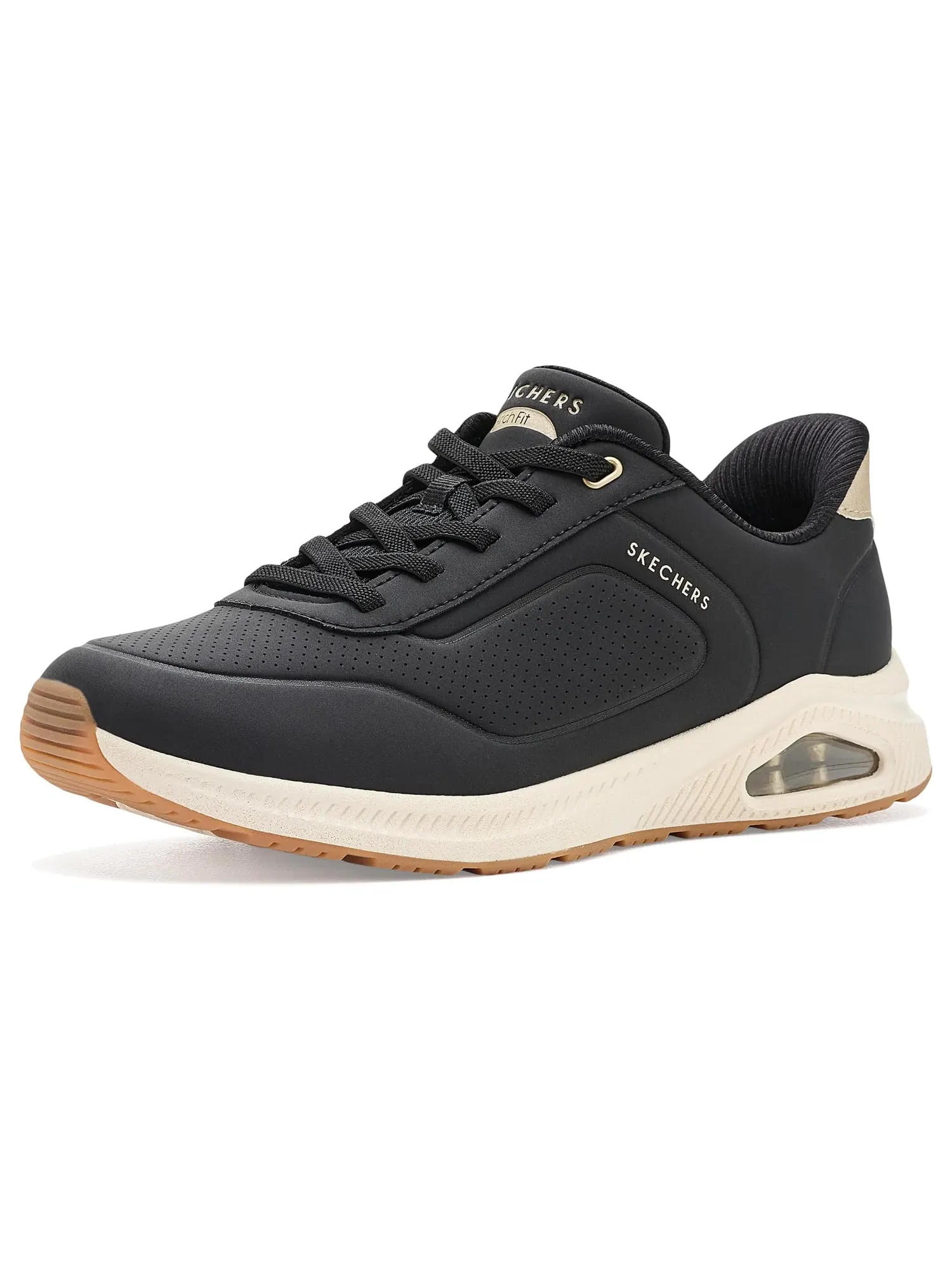 Кроссовки Arch Fit Uno Skechers — изображение 1 из 4, черный