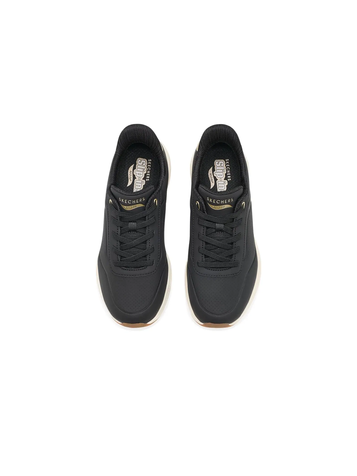 Кроссовки Arch Fit Uno Skechers — изображение 2 из 4, черный