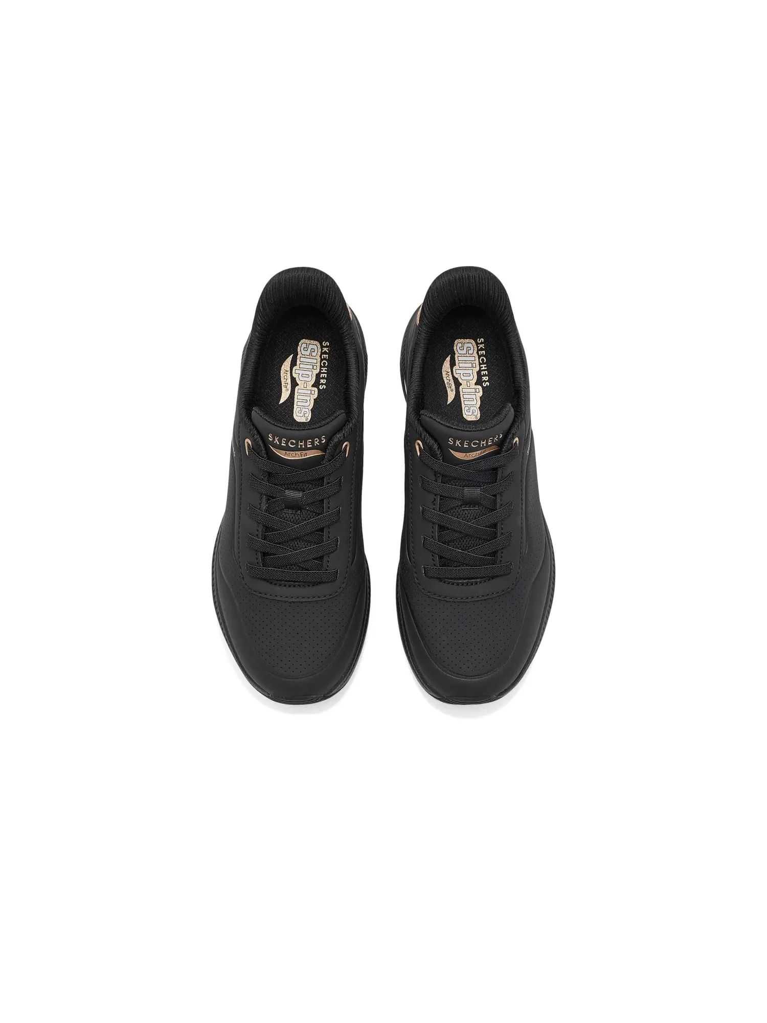 Кроссовки Arch Fit Uno Skechers — изображение 2 из 4, черный/черный