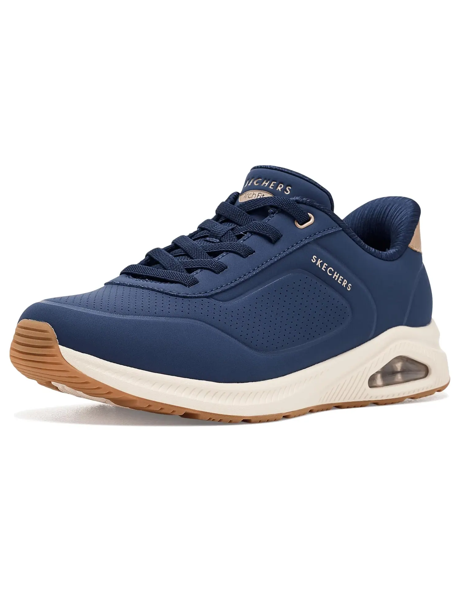 Кроссовки Arch Fit Uno Skechers — изображение 1 из 4, темно-синий