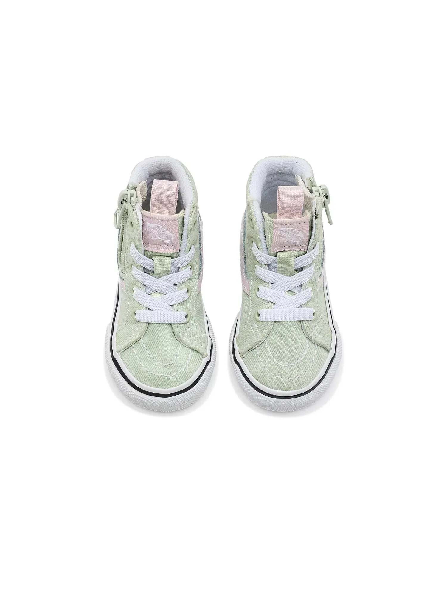 Кроссовки Sk8-hi Reissue Side Zip (для малышей и маленьких детей) Vans Kids — изображение 2 из 4, розовый