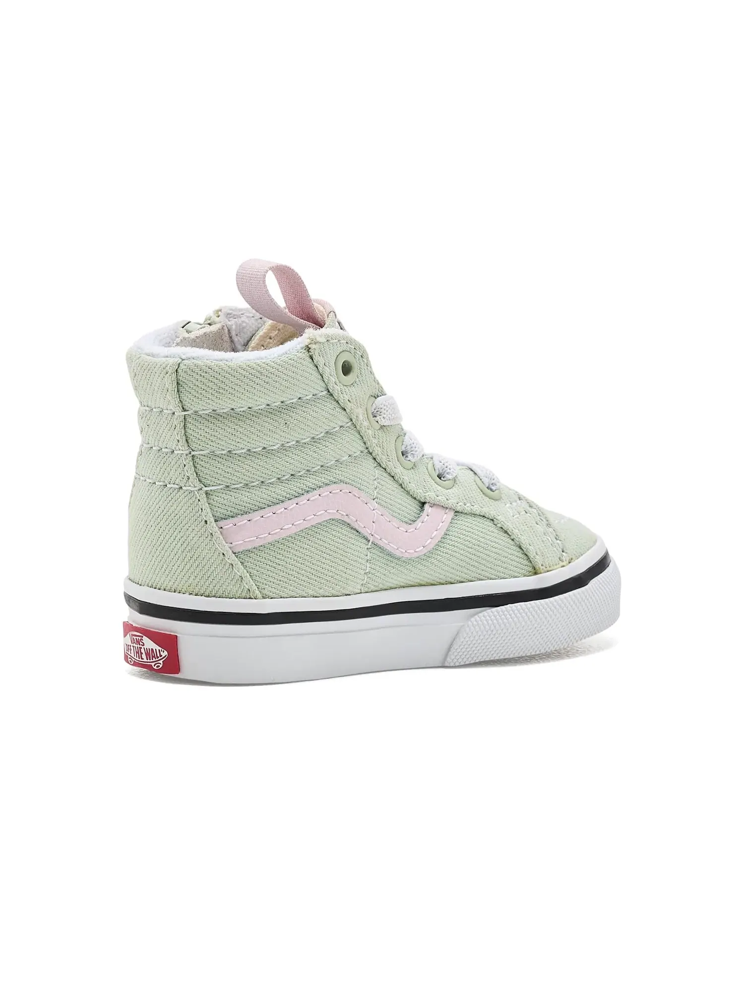 Кроссовки Sk8-hi Reissue Side Zip (для малышей и маленьких детей) Vans Kids — изображение 3 из 4, розовый