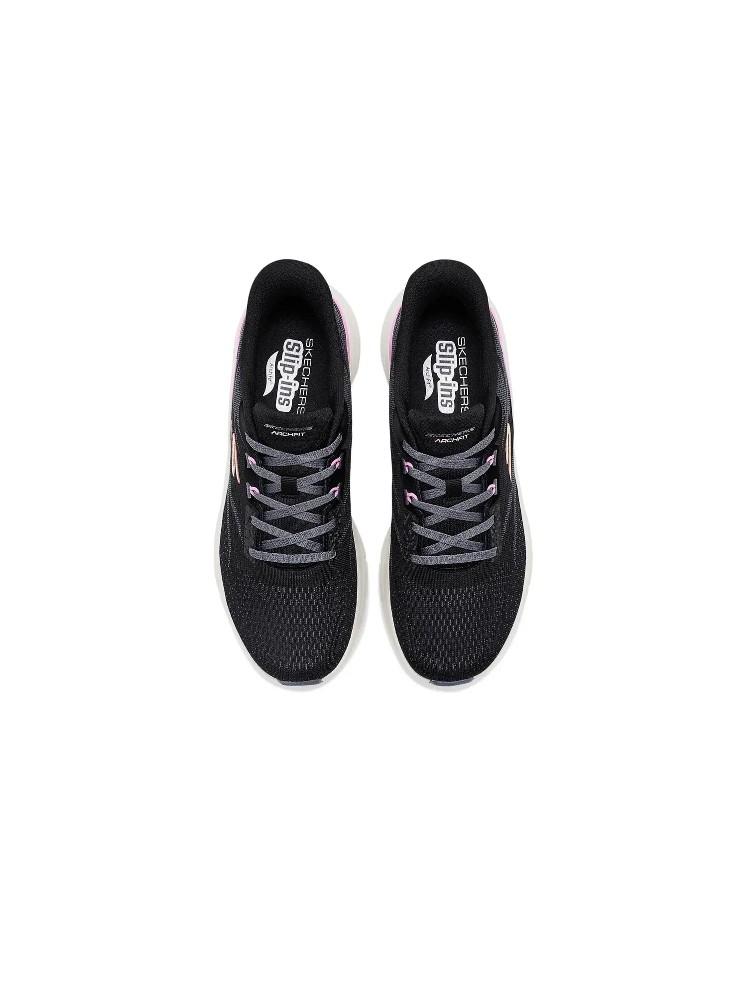 Кроссовки Arch Fit 3.0 Hands Free Slip-Ins Skechers — изображение 2 из 4, черный мульти