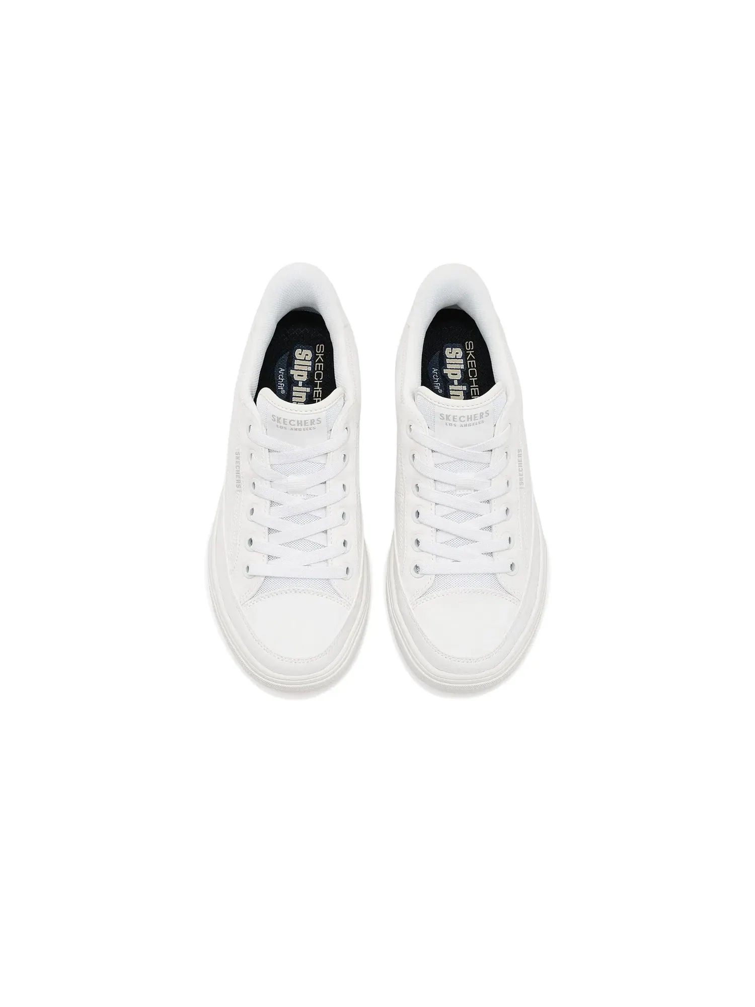 Кроссовки Arch Fit Arcade - See Ya There Hands Free Slip-Ins Skechers — изображение 2 из 4, белый