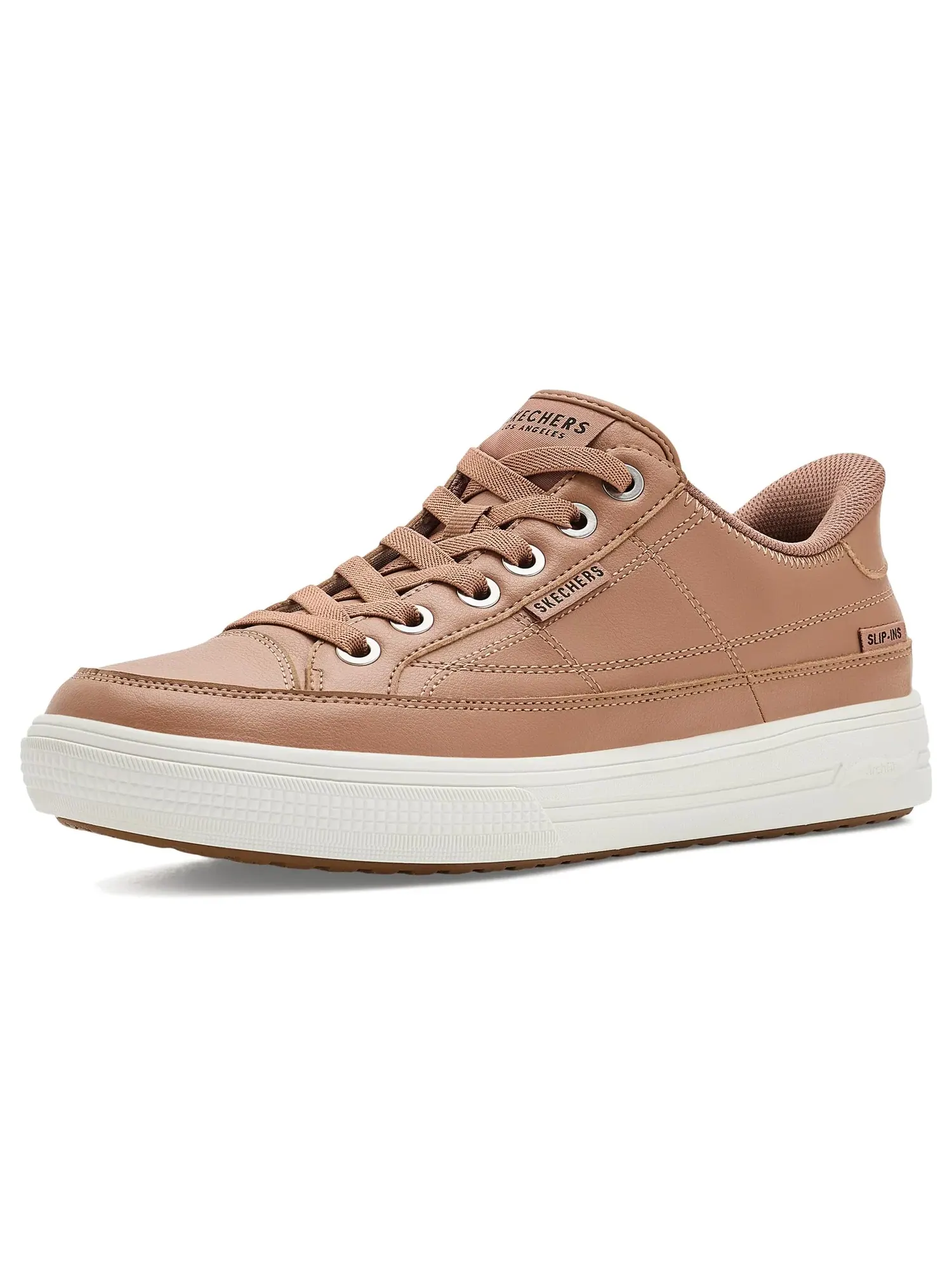 Кроссовки Arch Fit Arcade - Catch Ya There Hands Free Slip-Ins Skechers — изображение 1 из 4, бежевый