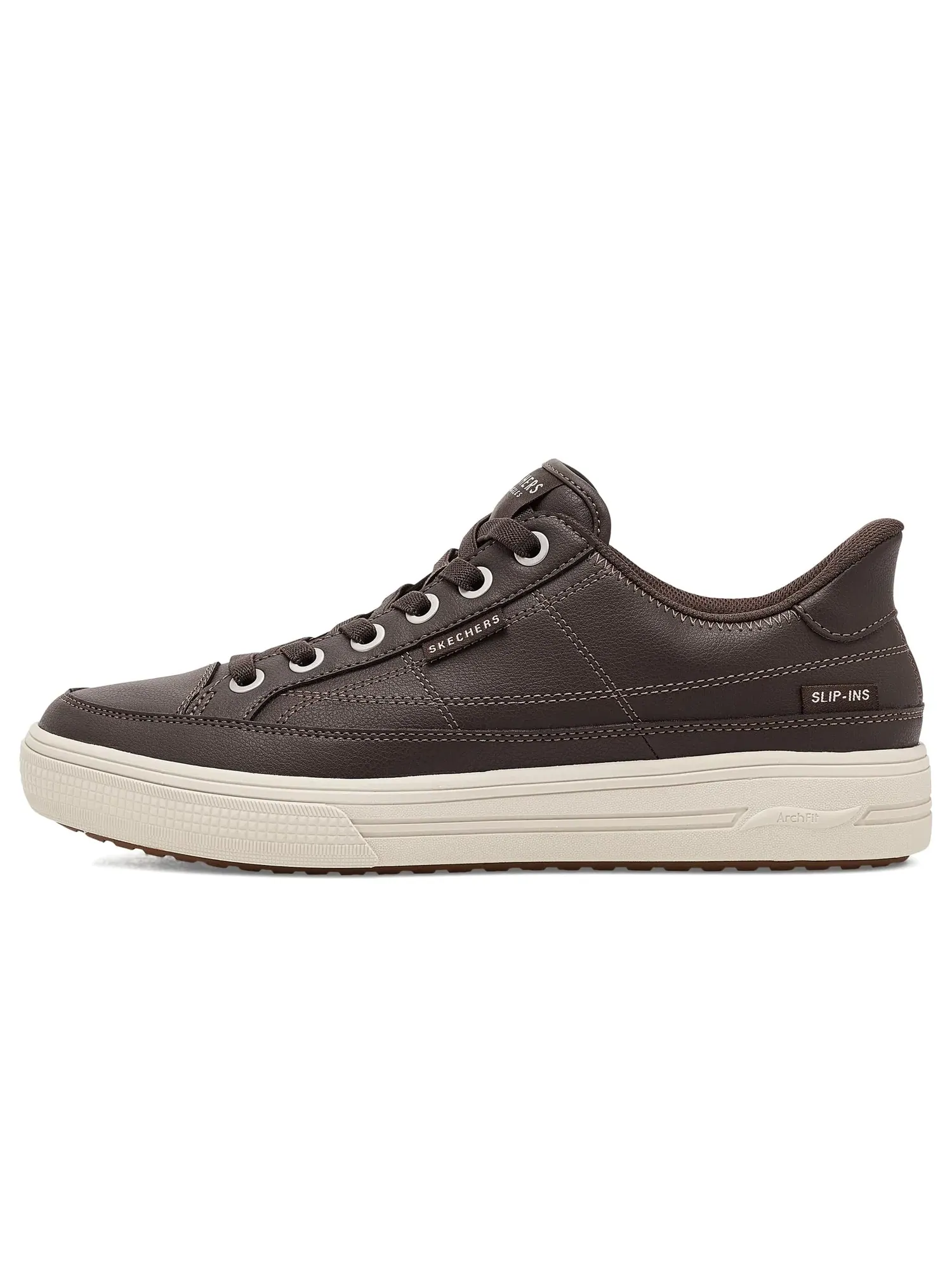 Кроссовки Arch Fit Arcade - Catch Ya There Hands Free Slip-Ins Skechers — изображение 4 из 4, шоколад