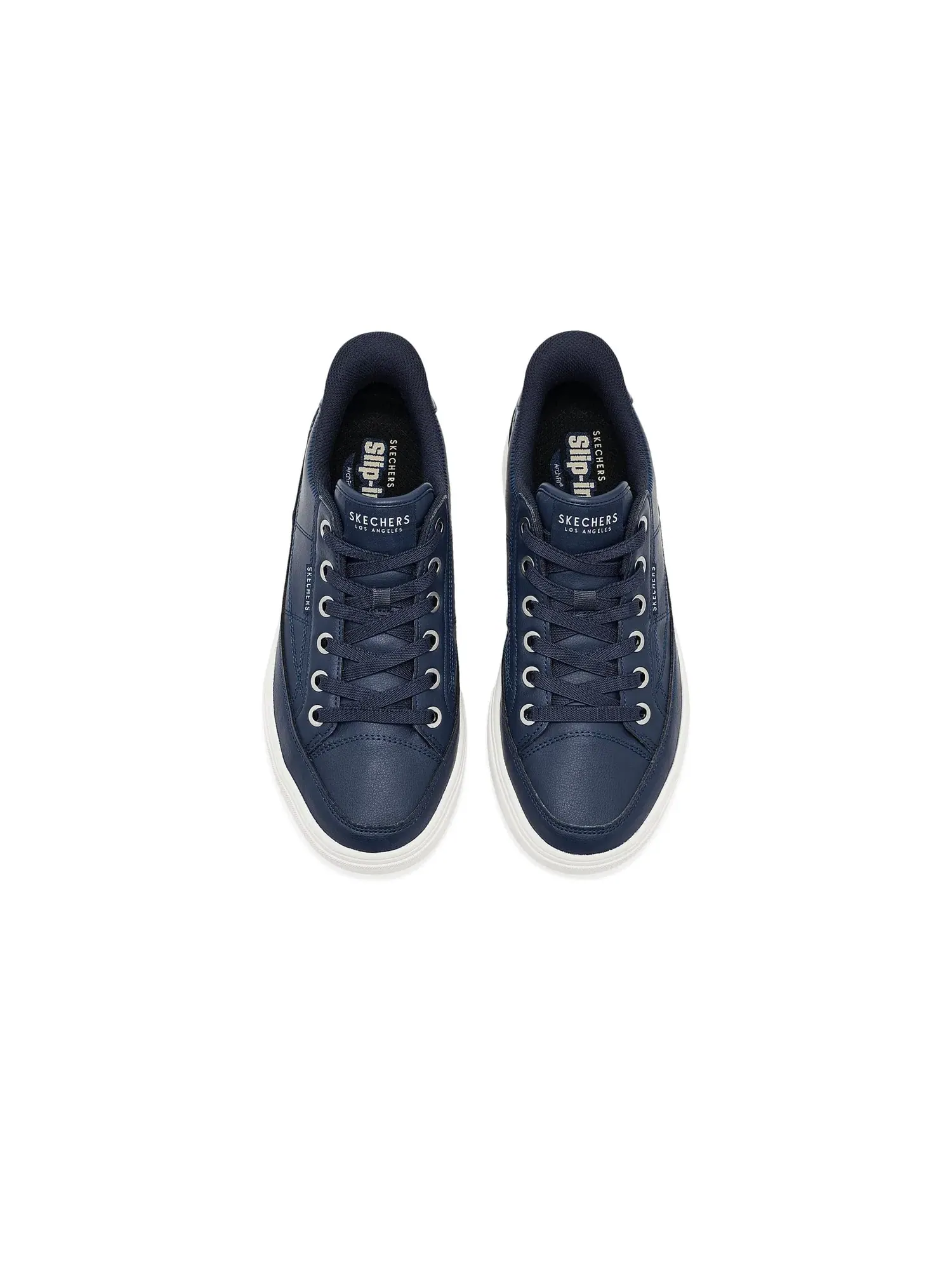 Кроссовки Arch Fit Arcade - Catch Ya There Hands Free Slip-Ins Skechers — изображение 2 из 4, темный темно-синий