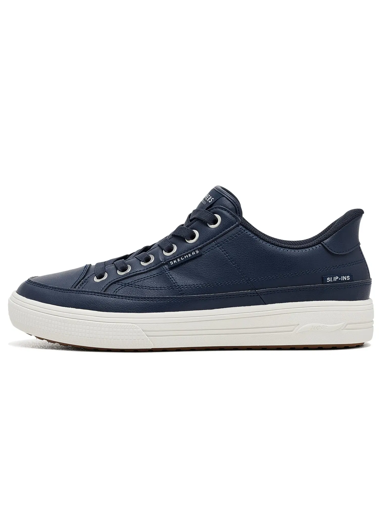 Кроссовки Arch Fit Arcade - Catch Ya There Hands Free Slip-Ins Skechers — изображение 4 из 4, темный темно-синий