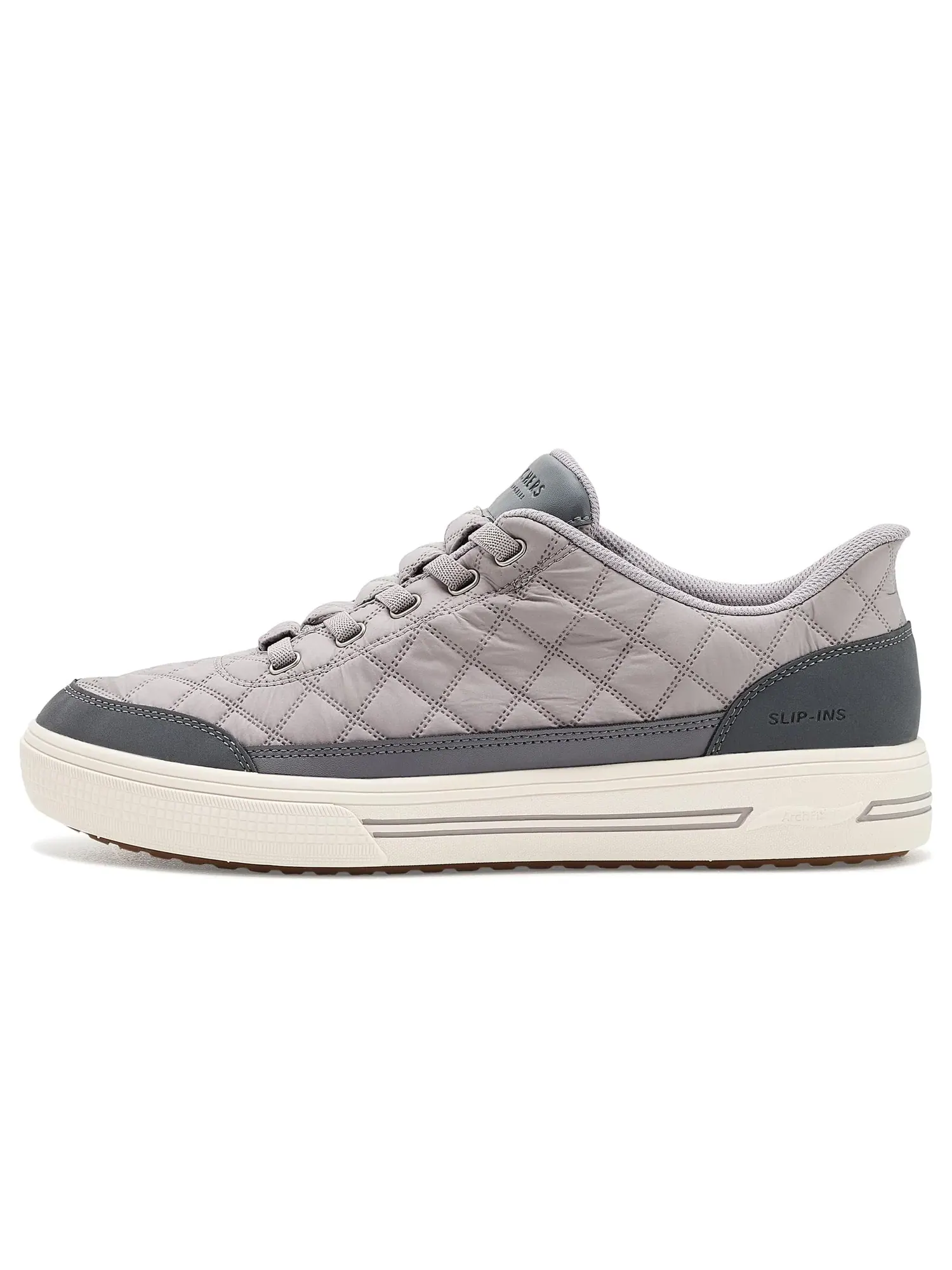Кроссовки Arch Fit Arcade - Cozy Fit Charming Daze Hands Free Slip-Ins Skechers — изображение 4 из 4, серый