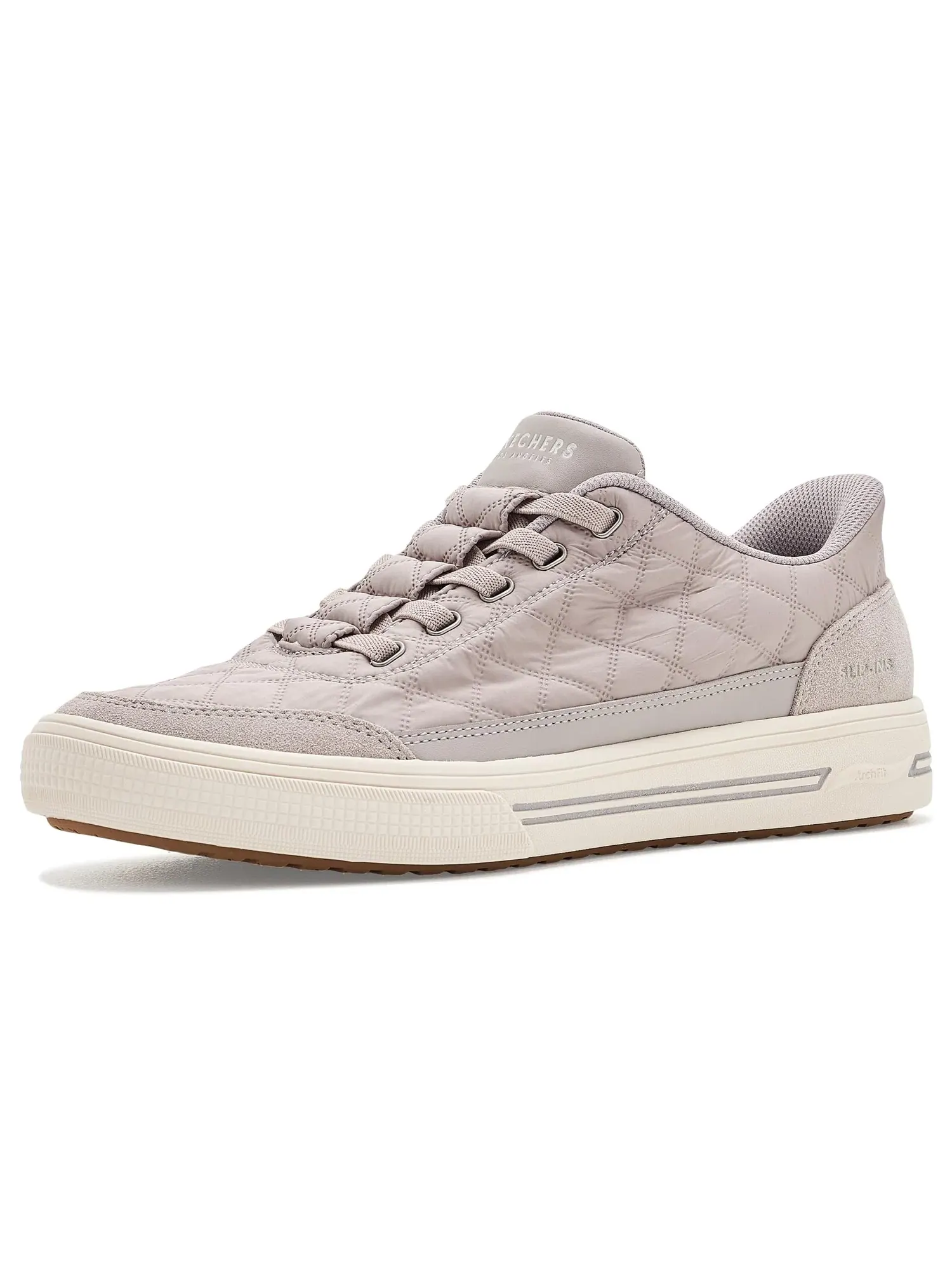 Кроссовки Arch Fit Arcade - Cozy Fit Charming Daze Hands Free Slip-Ins Skechers — изображение 1 из 4, серый